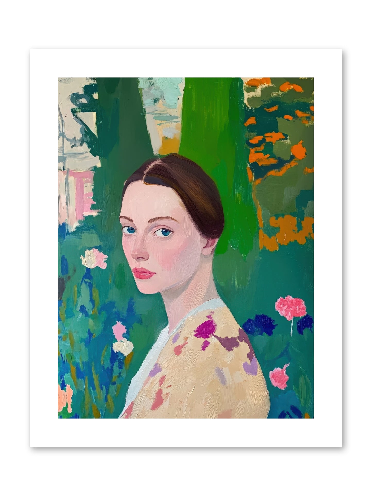 Lily Crane-REZ -- Loose Canvas Print 9x12