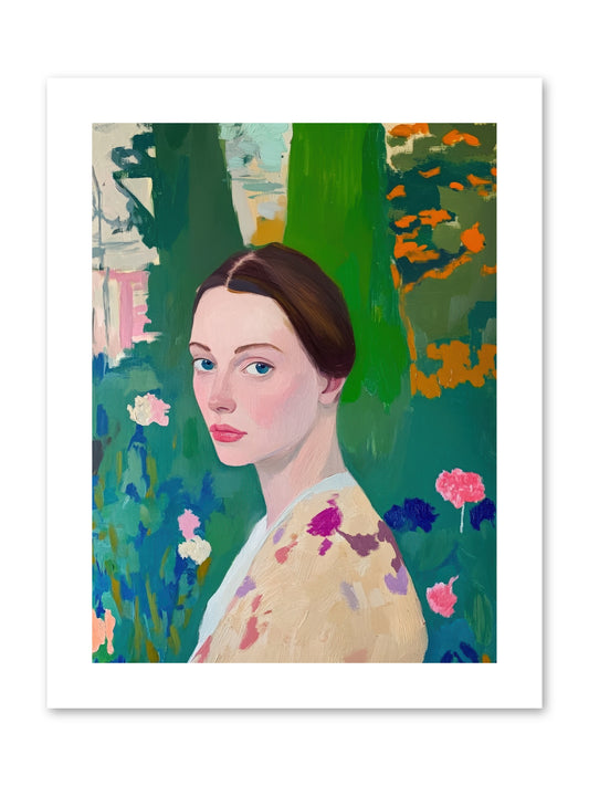 Lily Crane-REZ -- Paper Print 9x12
