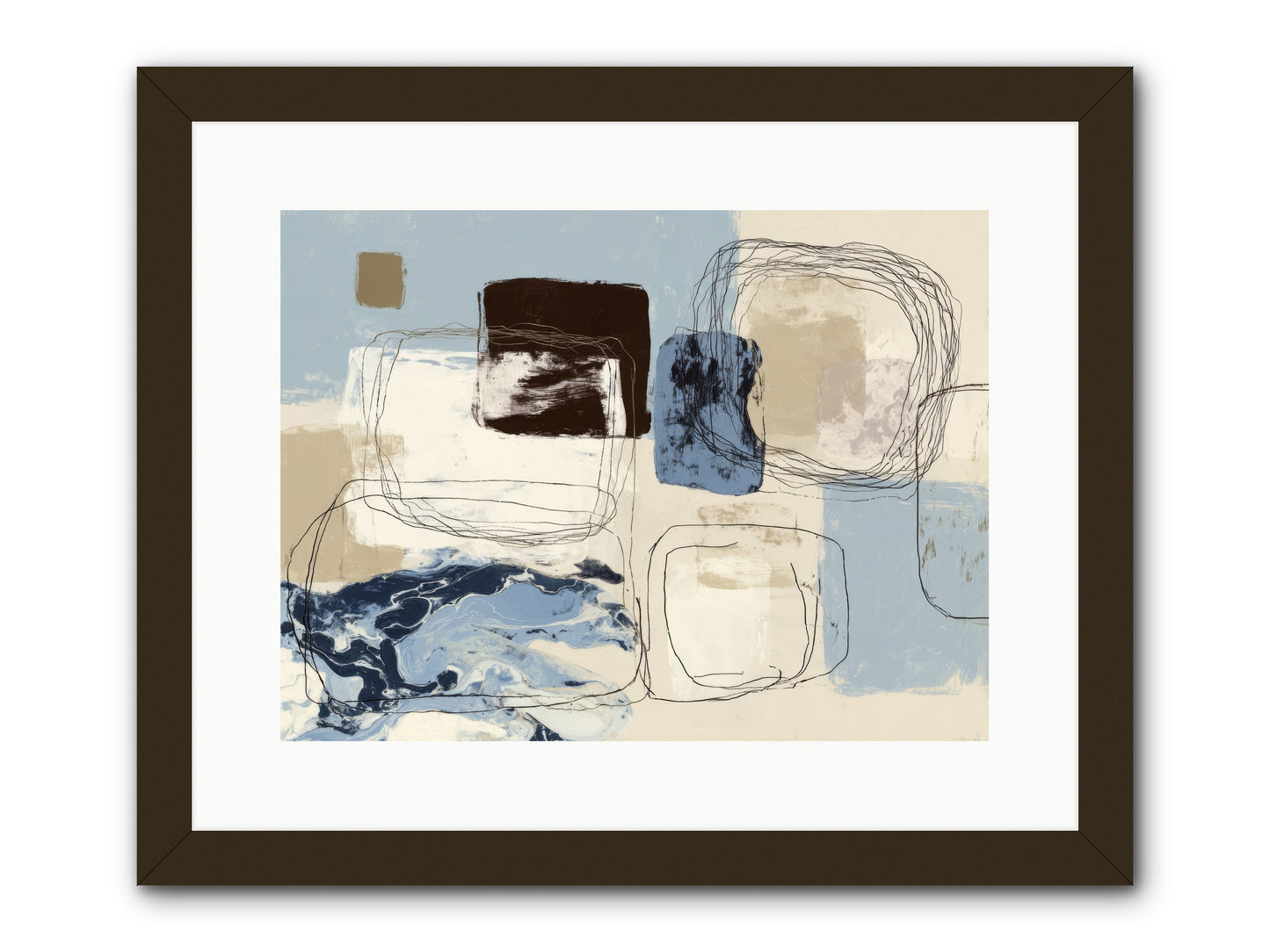 Liminal Rapture -- Framed Print - Black 16x12