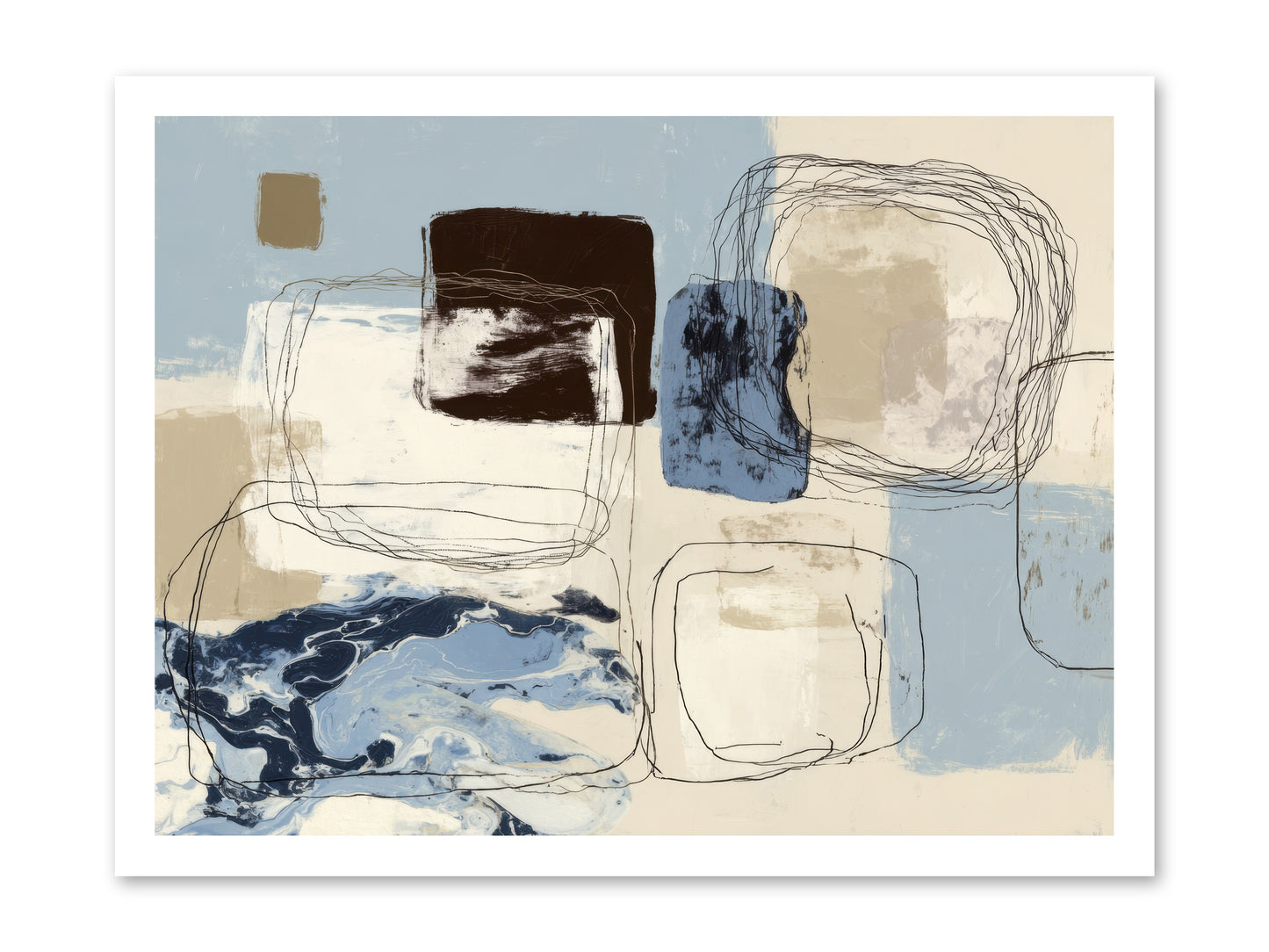 Liminal Rapture -- Loose Canvas Print 24x18
