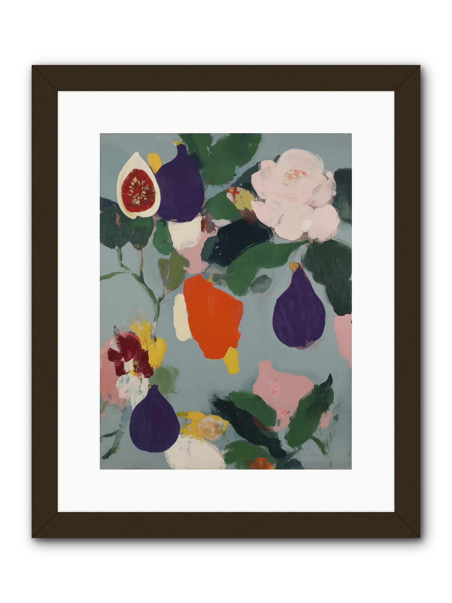 Linger in Shade -- Framed Print - Black 12x16