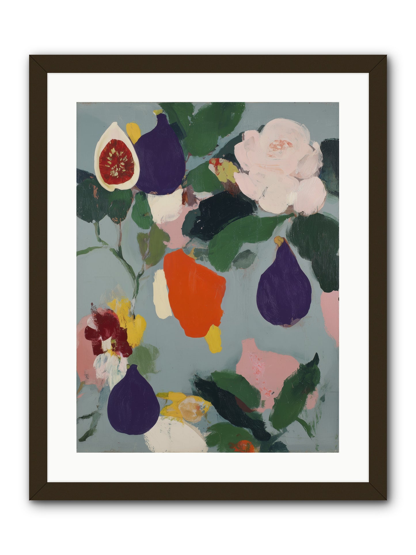Linger in Shade -- Framed Print - Black 18x24