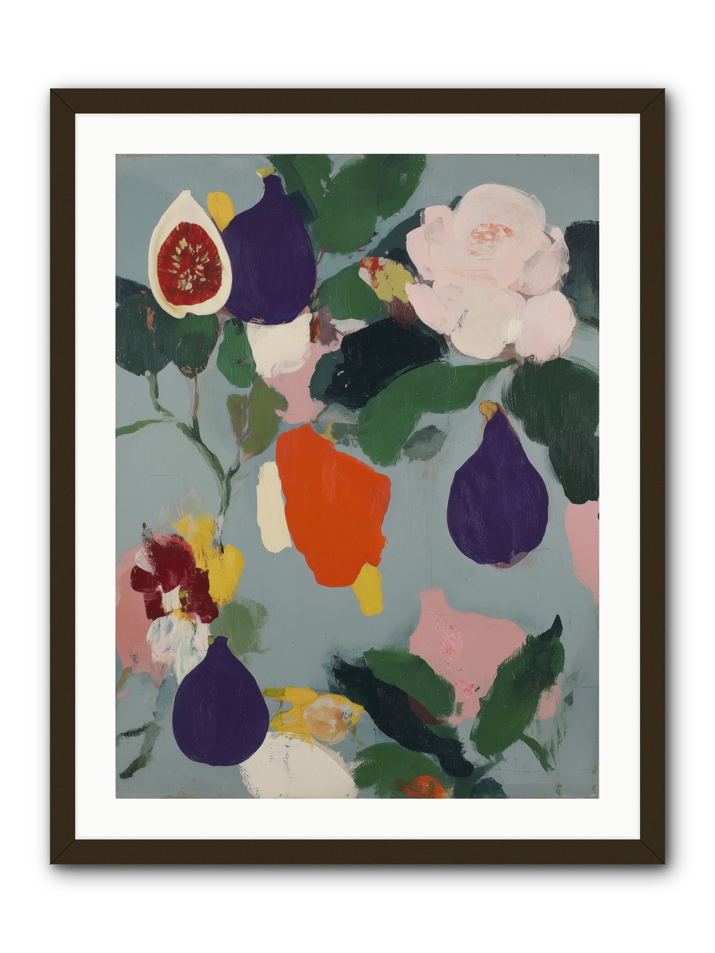 Linger in Shade -- Framed Print - Black 24x32