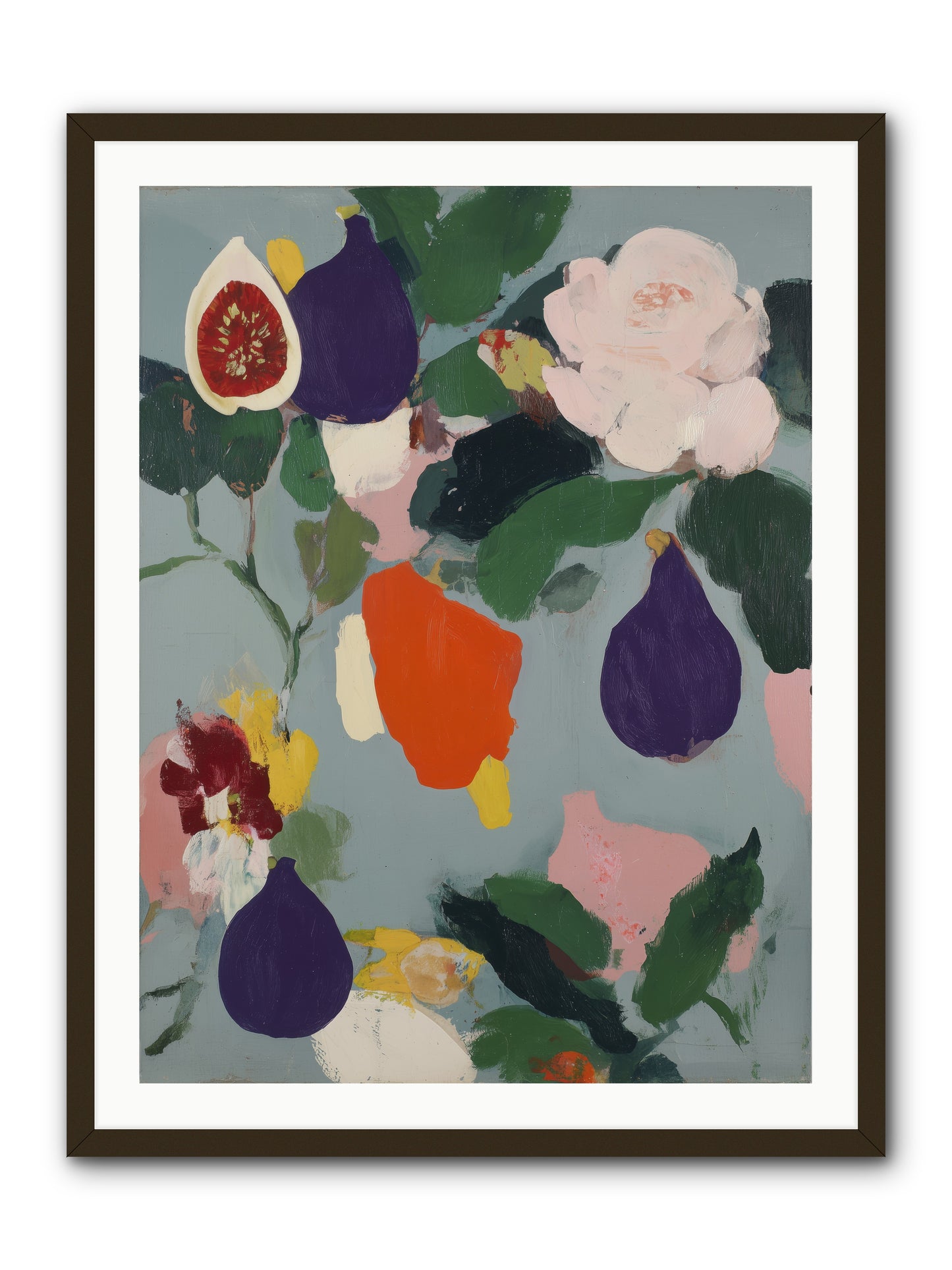 Linger in Shade -- Framed Print - Black 30x40
