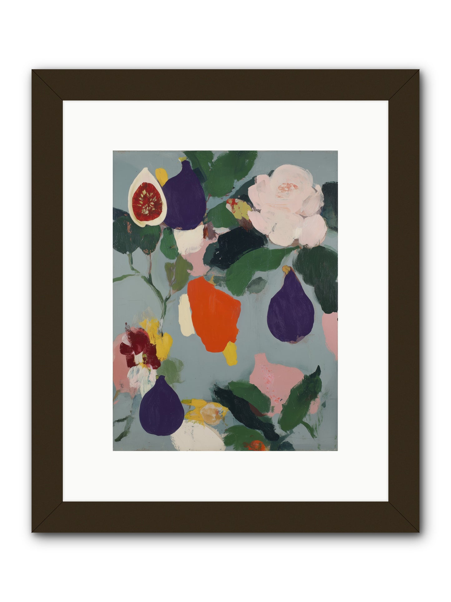 Linger in Shade -- Framed Print - Black 9x12