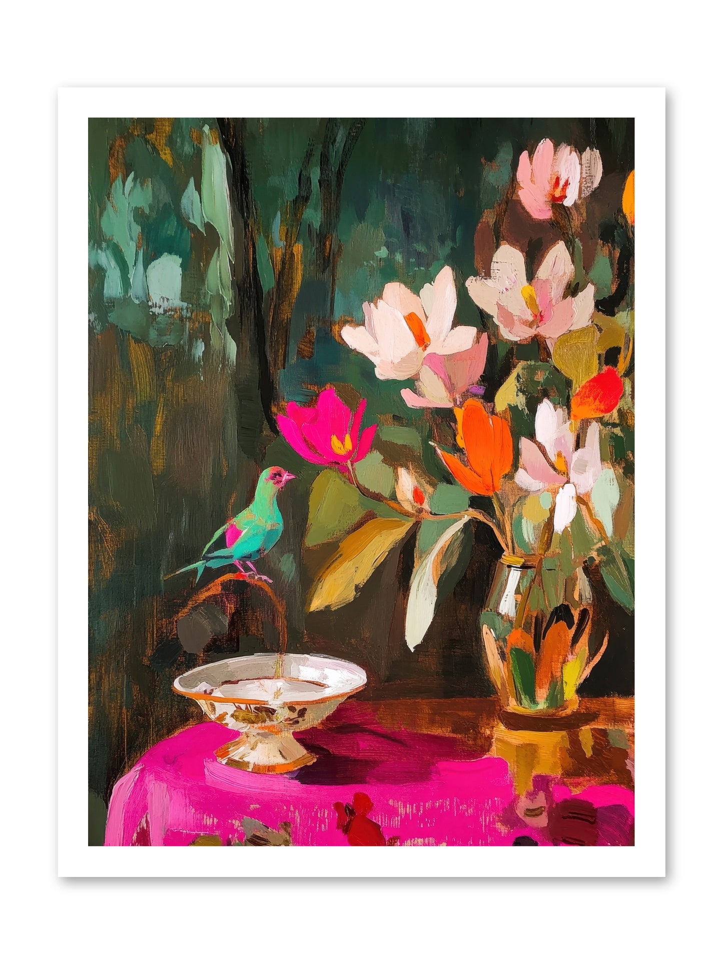 Lingering Spring -- Paper Print 18x24