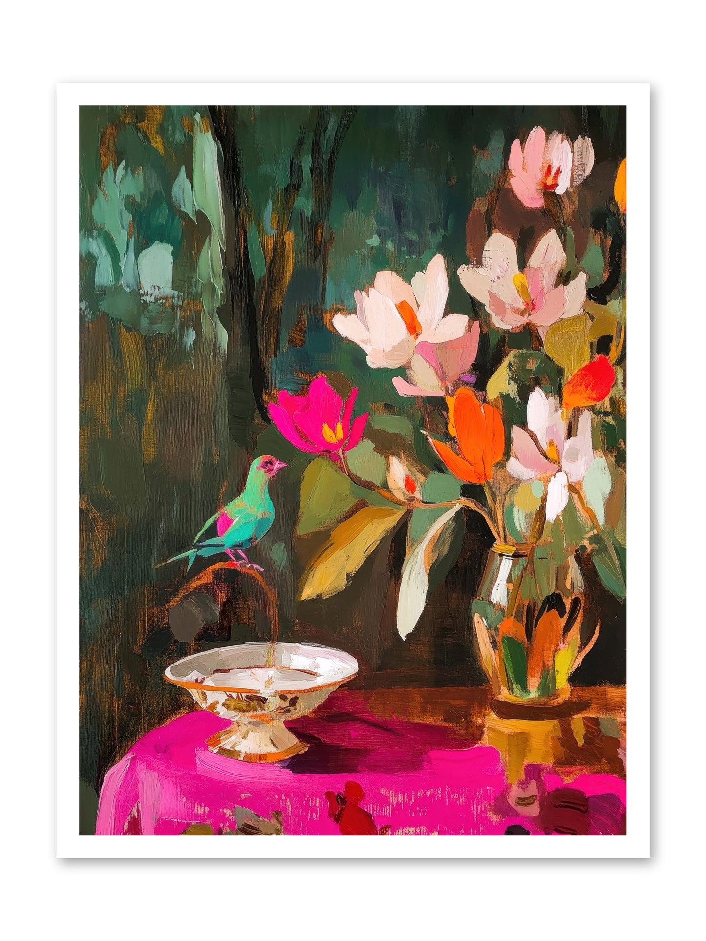 Lingering Spring -- Paper Print 24x32