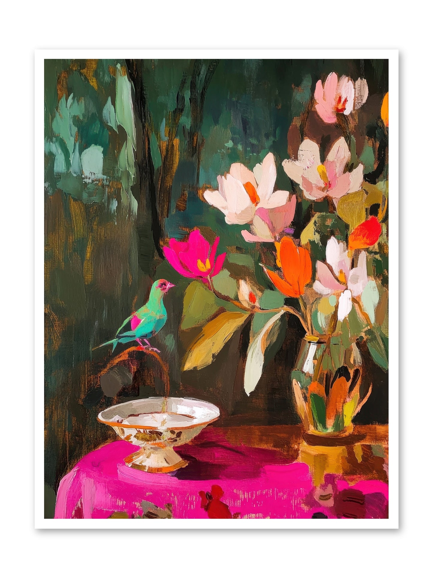 Lingering Spring -- Paper Print 36x48