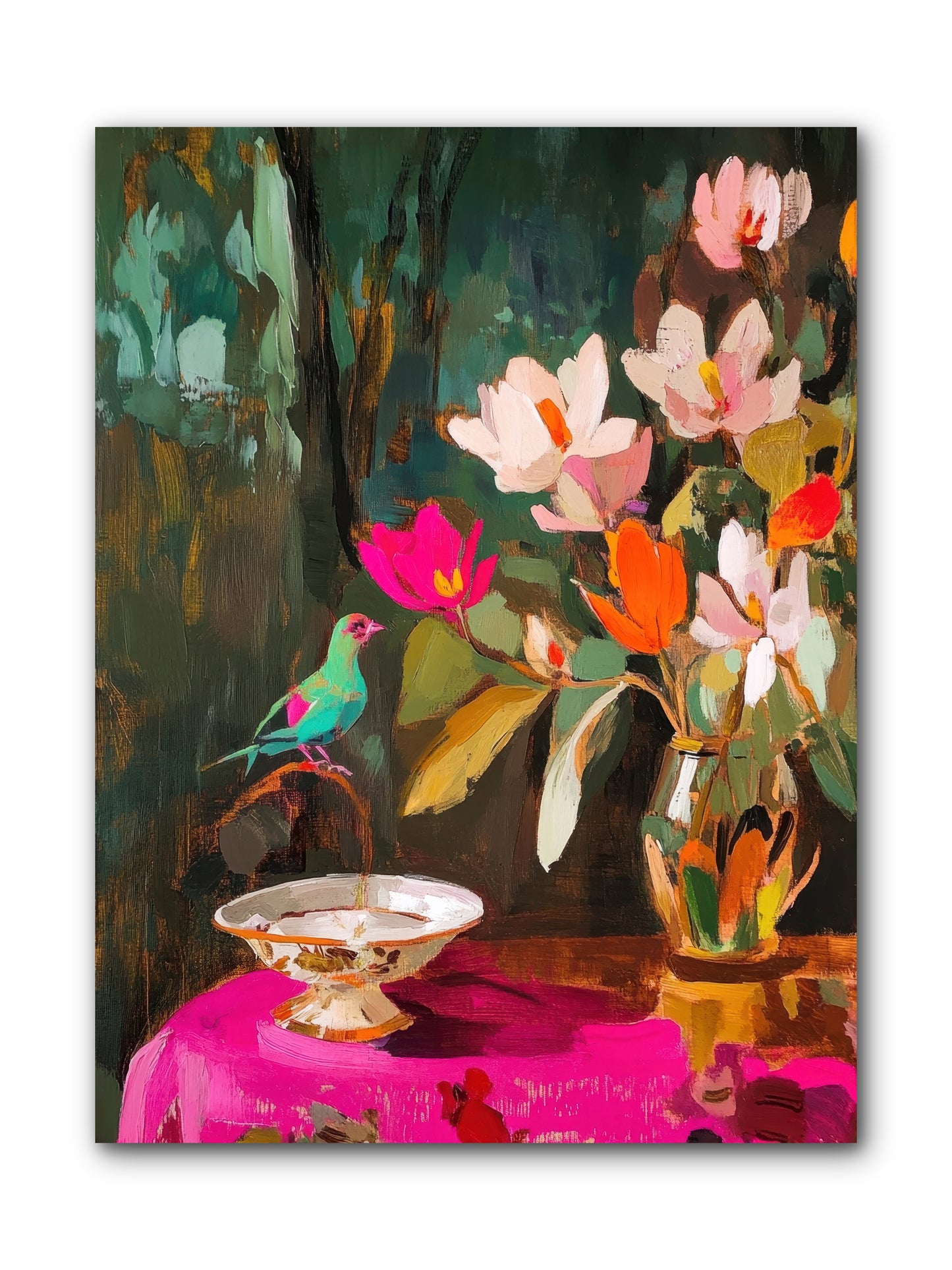 Lingering Spring -- Wrapped Canvas 9x12