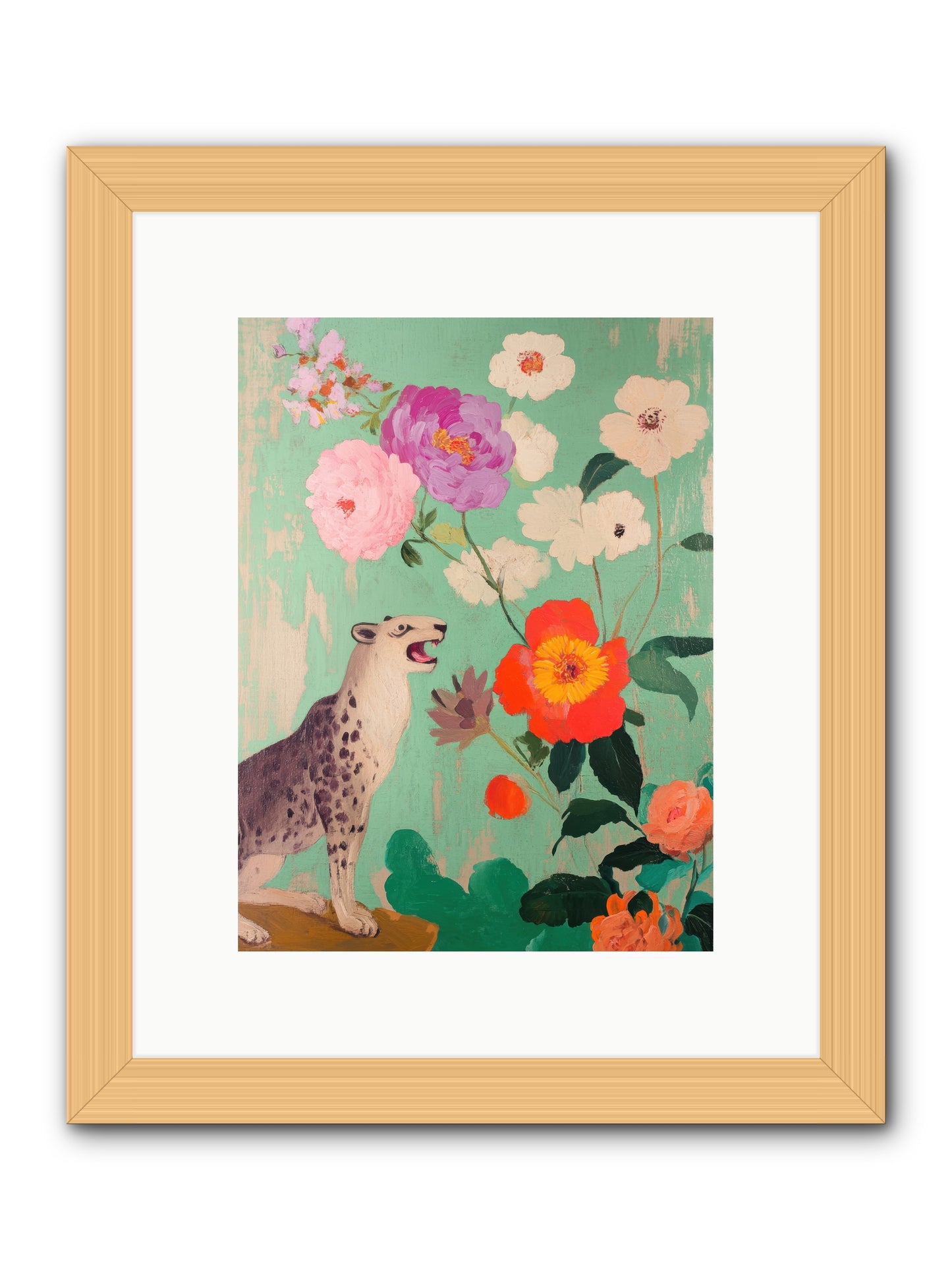 Linnaeus Along The Thames -- Framed Print - Natural 9x12