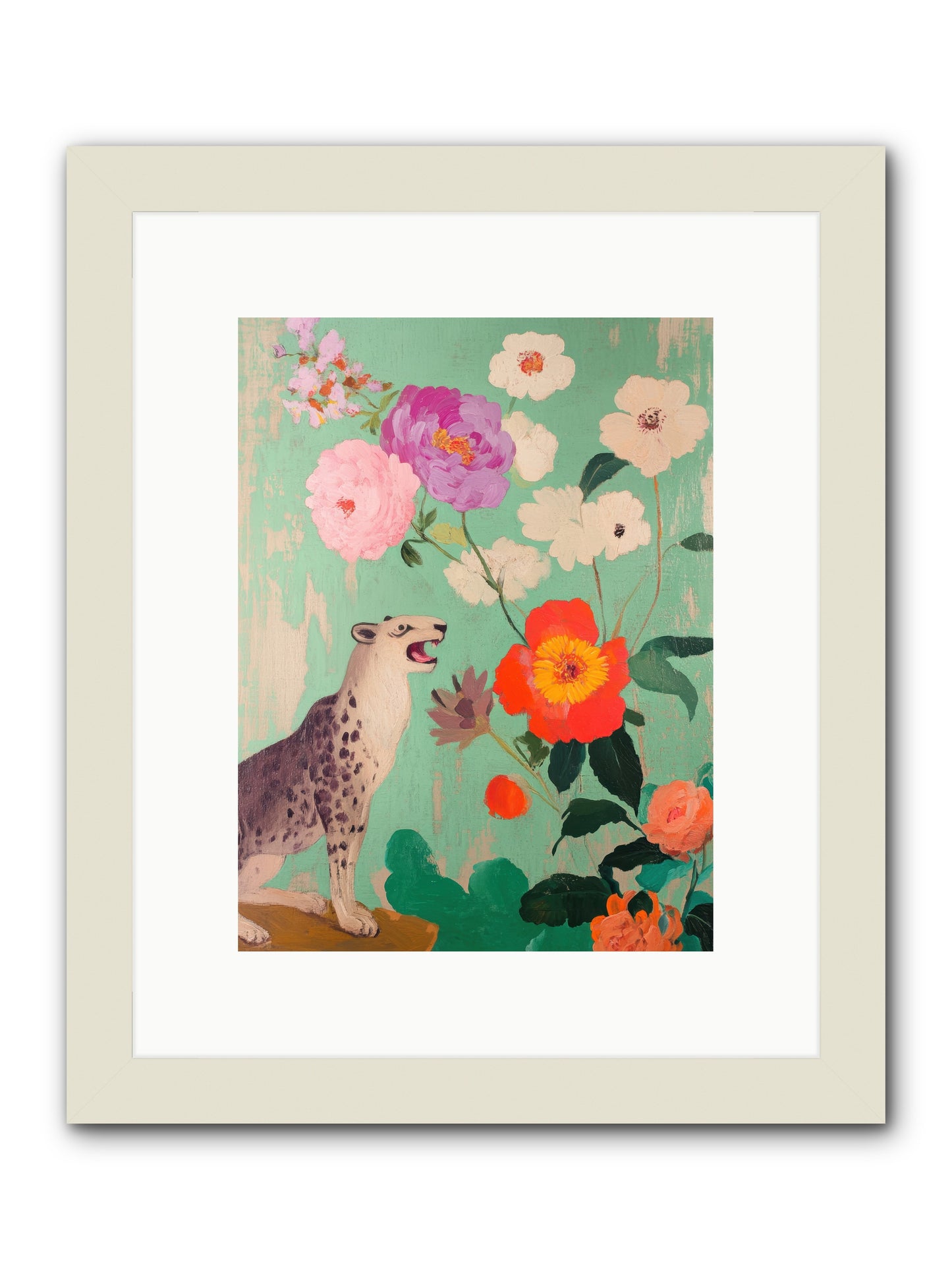 Linnaeus Along The Thames -- Framed Print - White 9x12