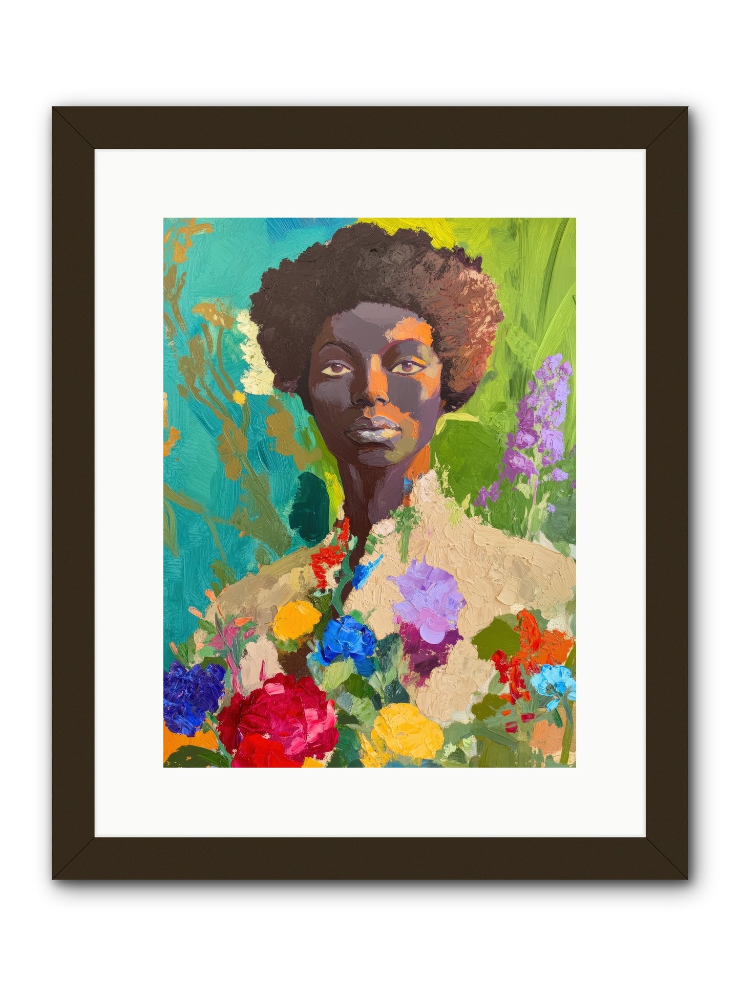Linnea Dove-REZ -- Framed Print - Black 12x16