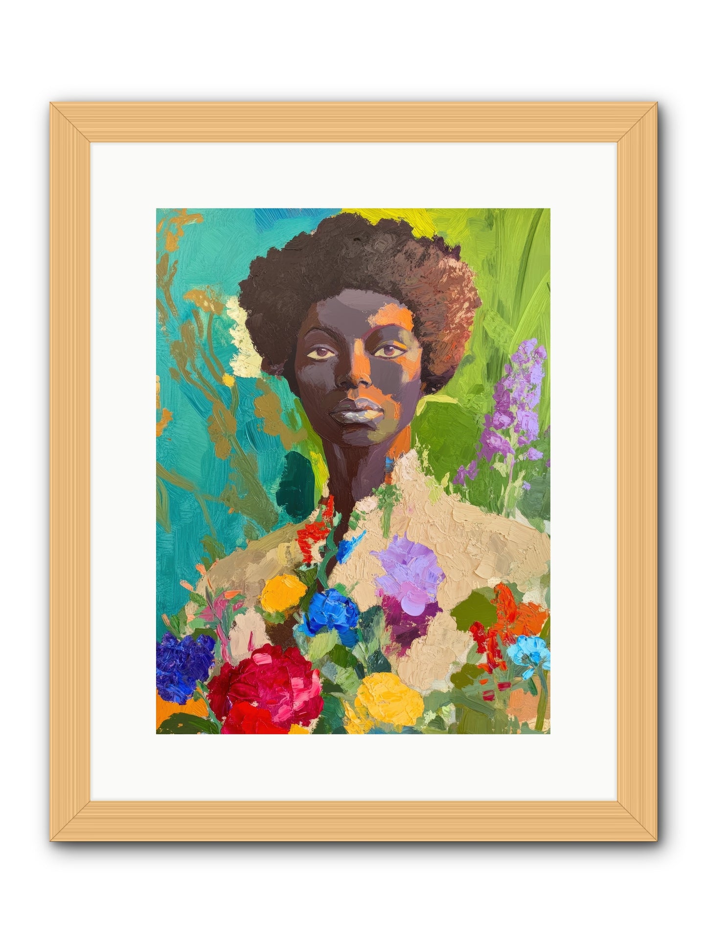 Linnea Dove-REZ -- Framed Print - Natural 12x16