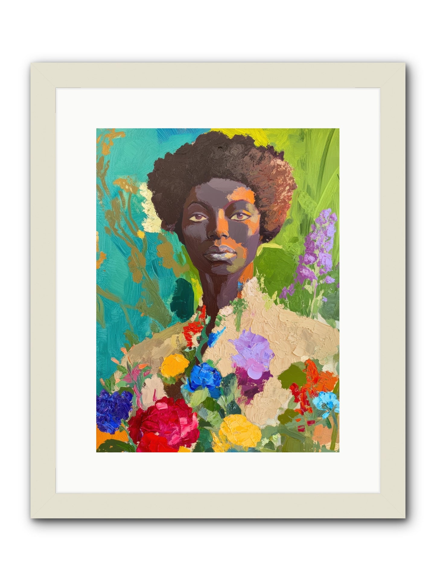 Linnea Dove-REZ -- Framed Print - White 12x16
