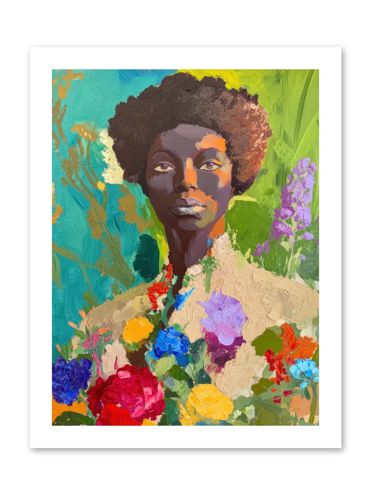 Linnea Dove-REZ -- Loose Canvas Print 12x16