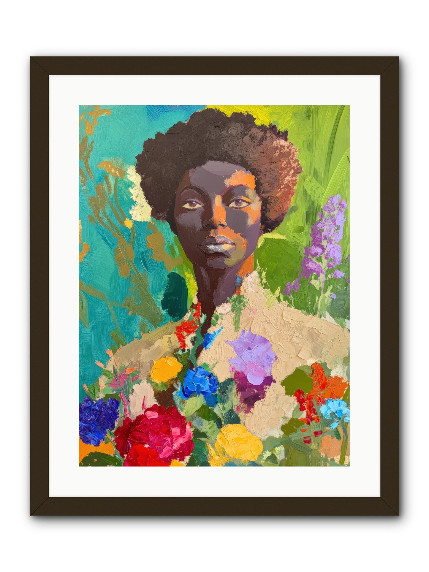 Linnea Dove-REZ -- Framed Print - Black 18x24