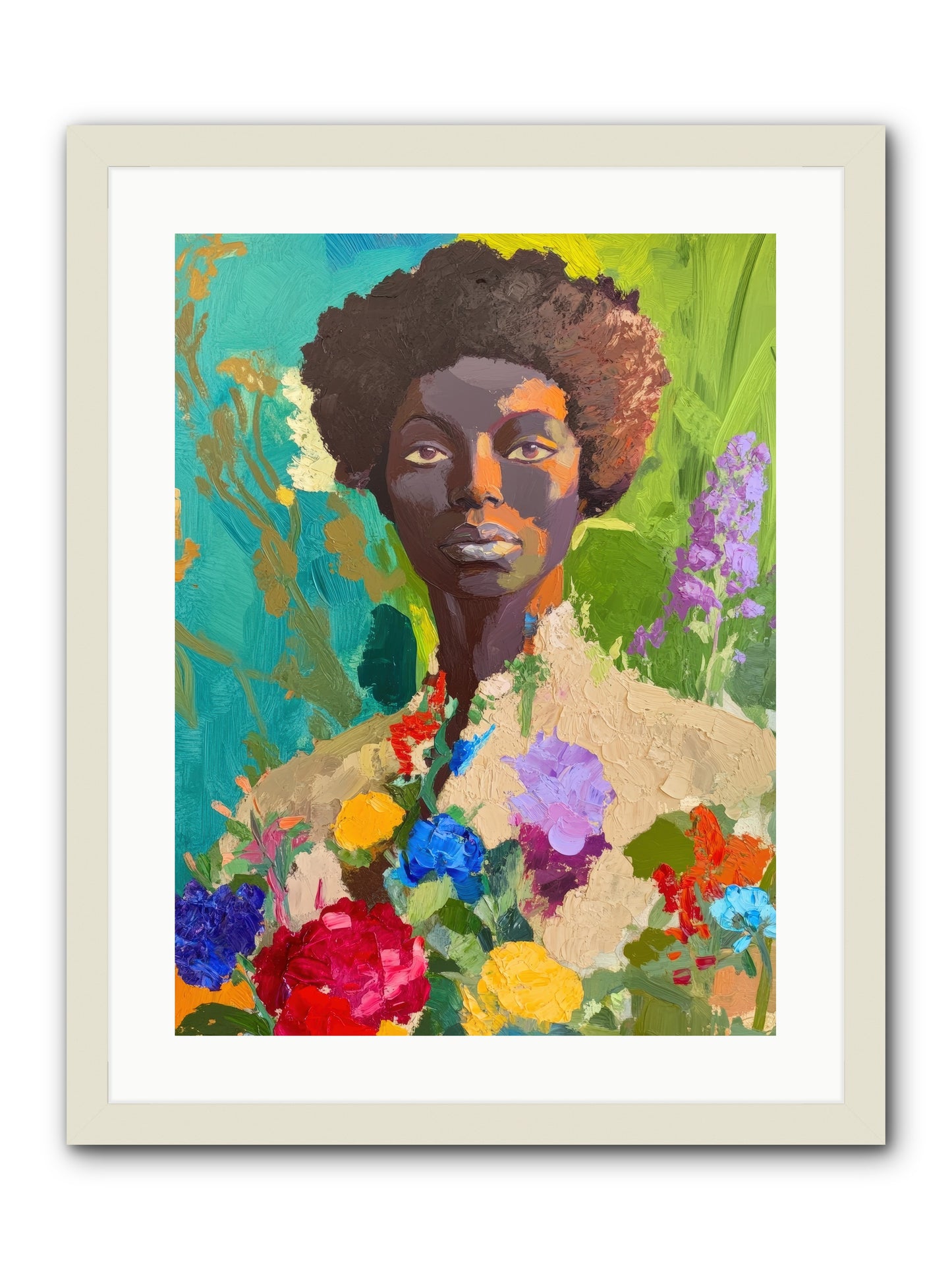 Linnea Dove-REZ -- Framed Print - White 18x24