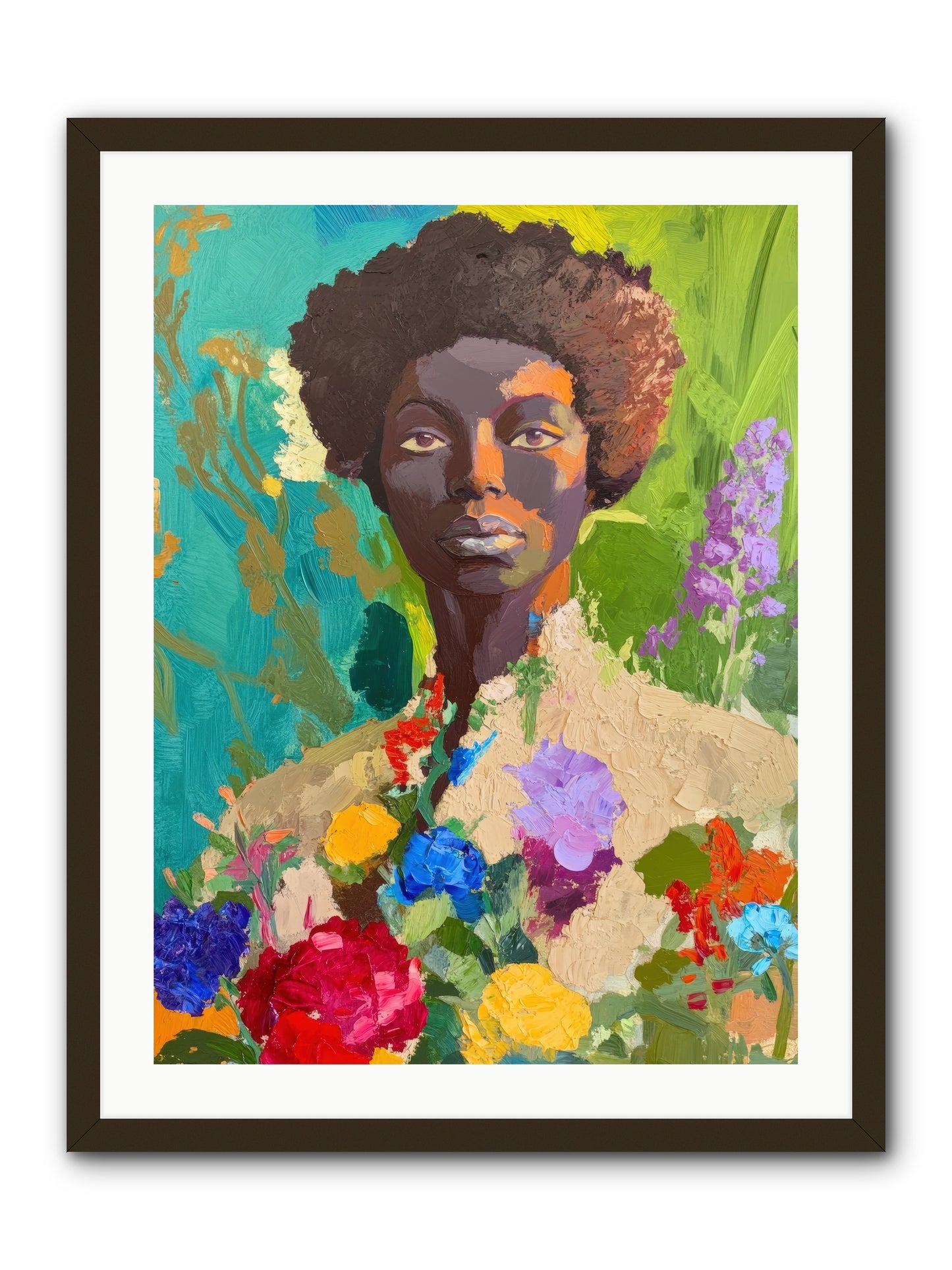 Linnea Dove-REZ -- Framed Print - Black 24x32
