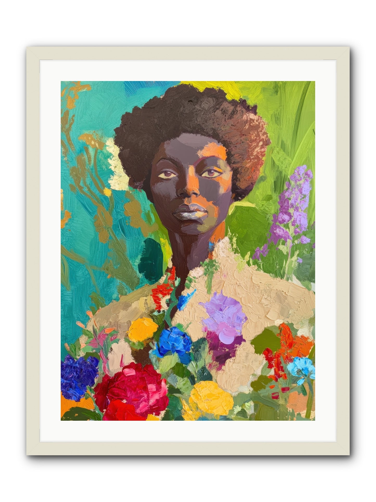 Linnea Dove-REZ -- Framed Print - White 24x32