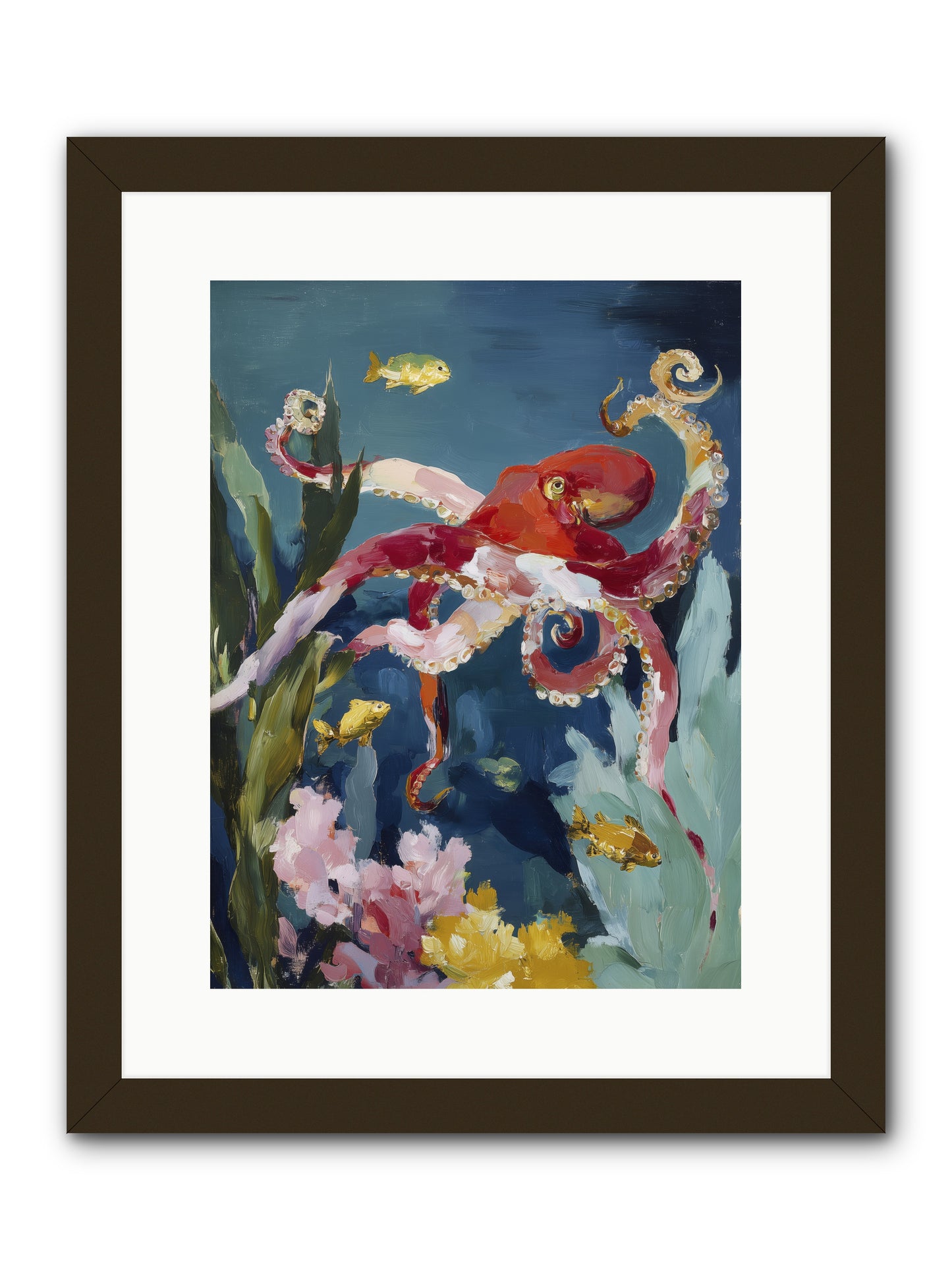 Liquid Ballrooms -- Framed Print - Black 12x16