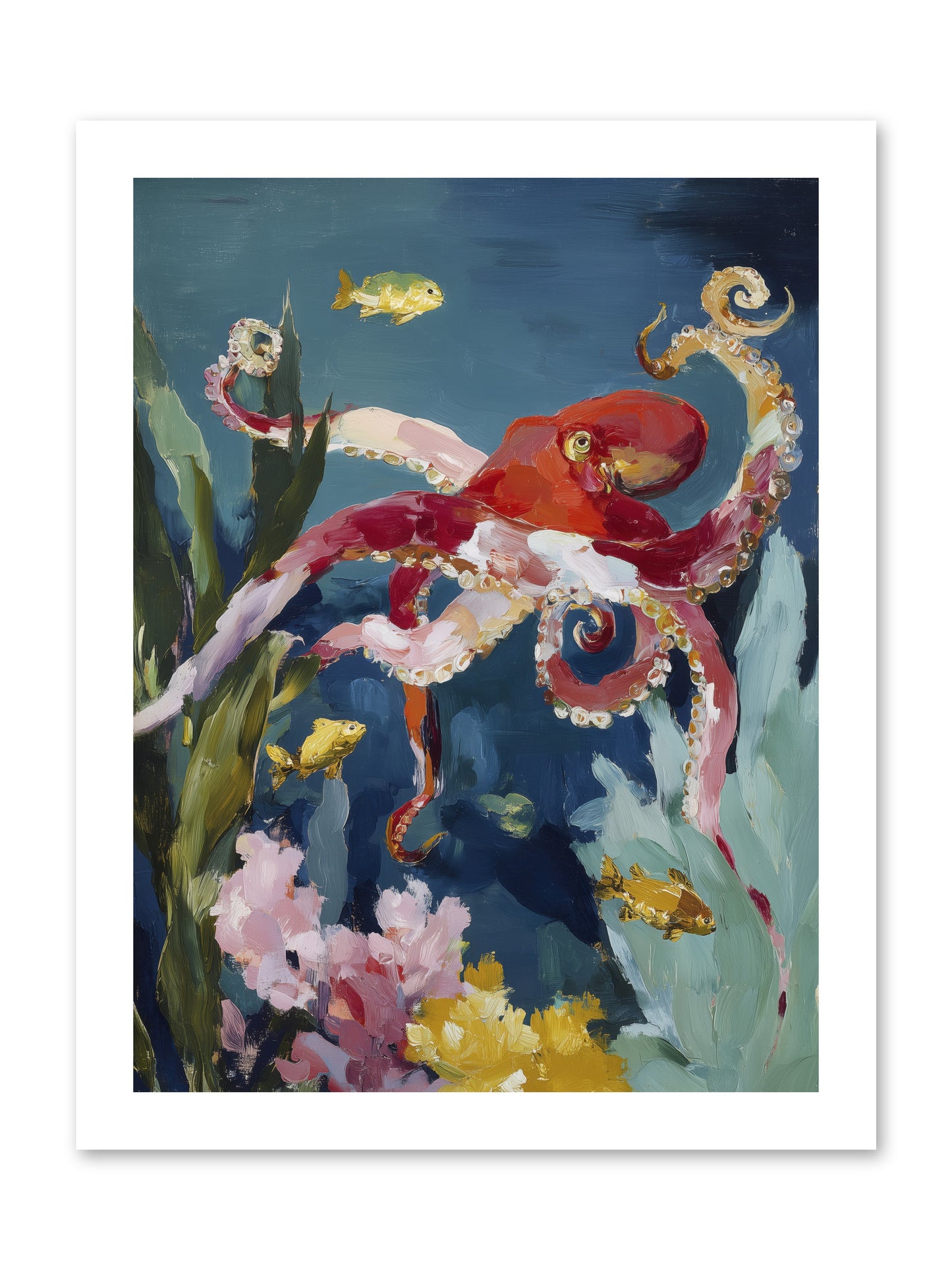 Liquid Ballrooms -- Paper Print 12x16