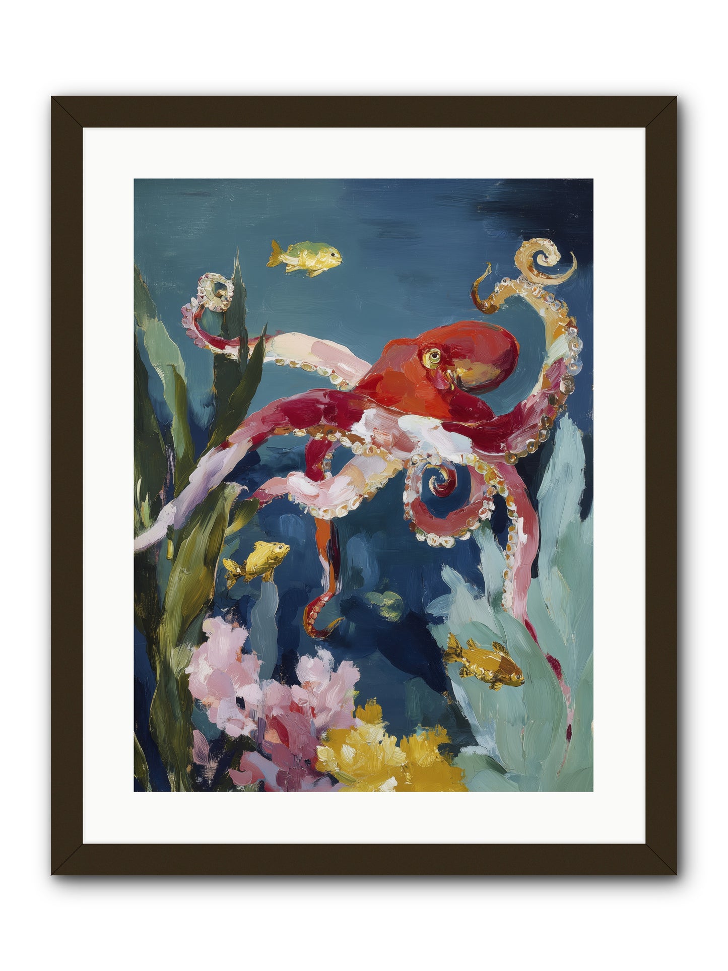 Liquid Ballrooms -- Framed Print - Black 18x24