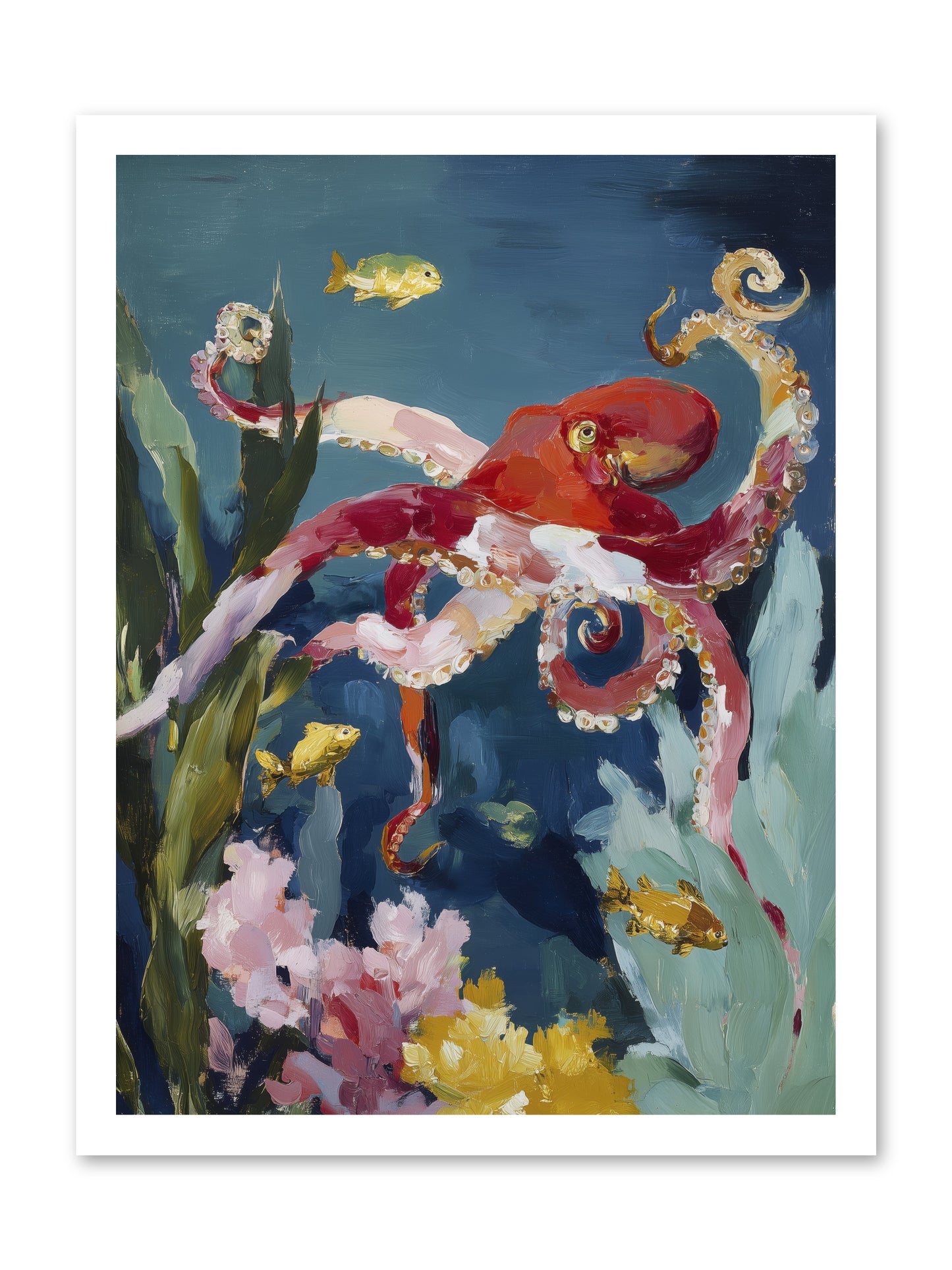 Liquid Ballrooms -- Loose Canvas Print 18x24