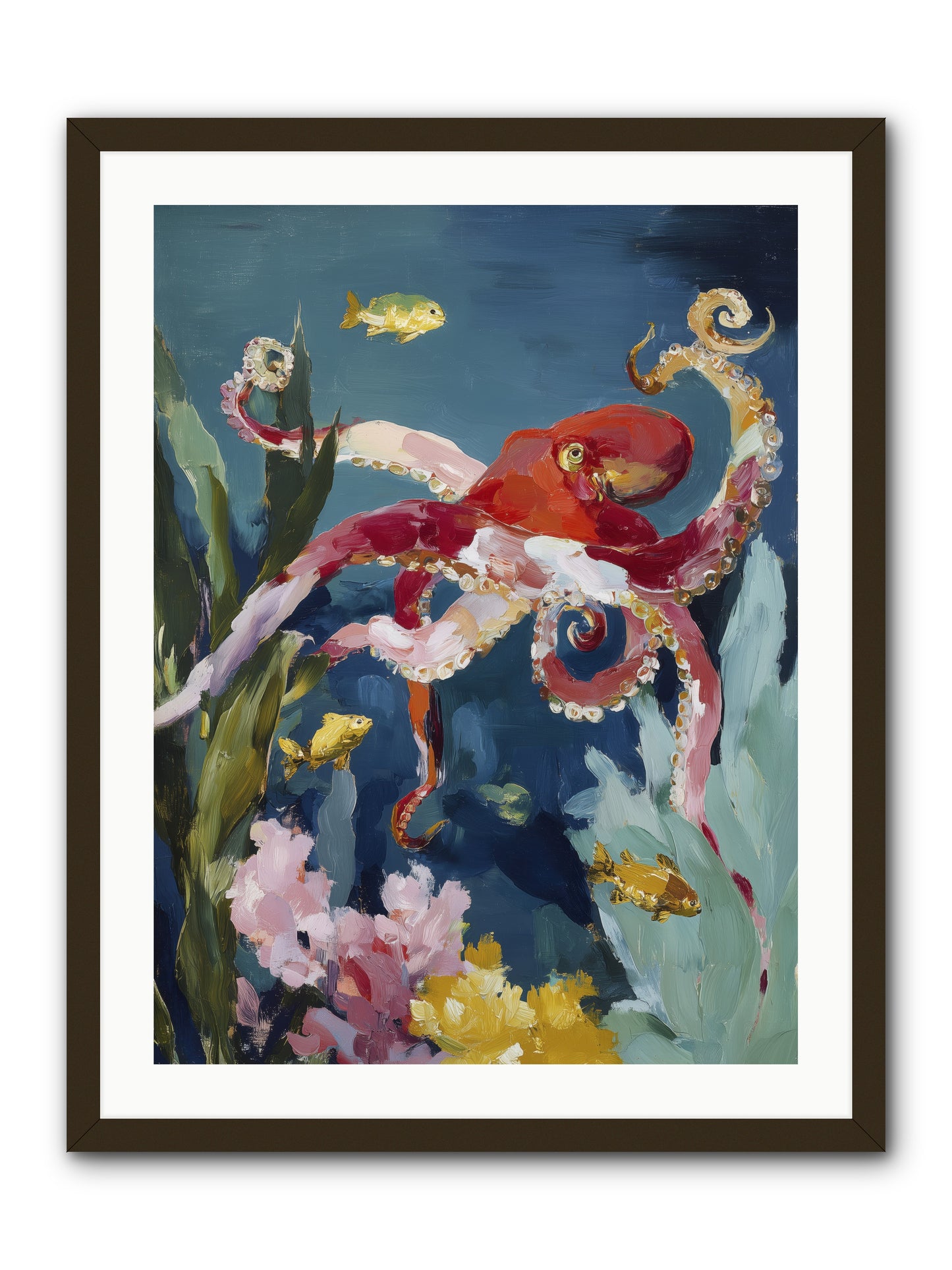 Liquid Ballrooms -- Framed Print - Black 24x32