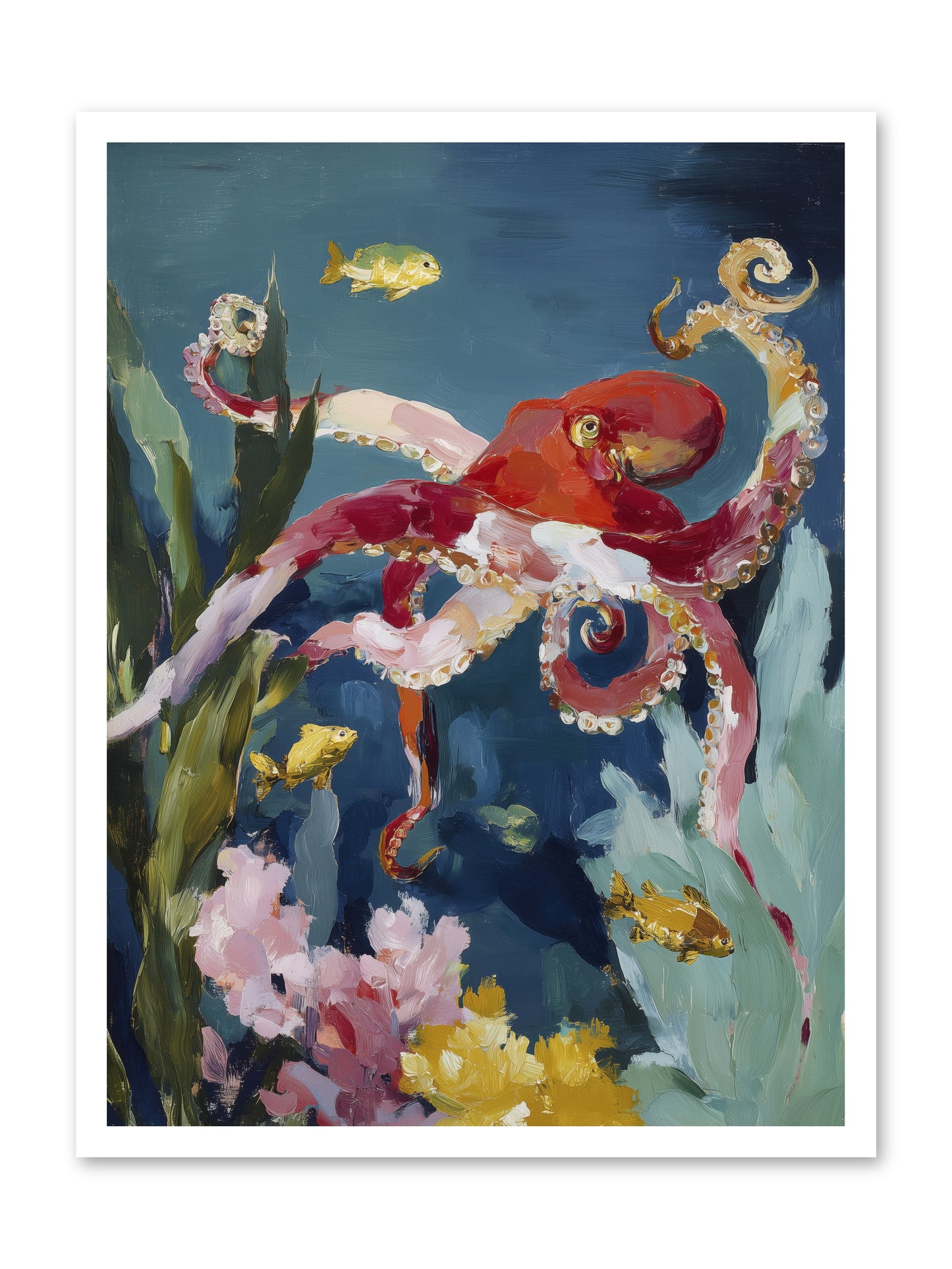 Liquid Ballrooms -- Loose Canvas Print 24x32