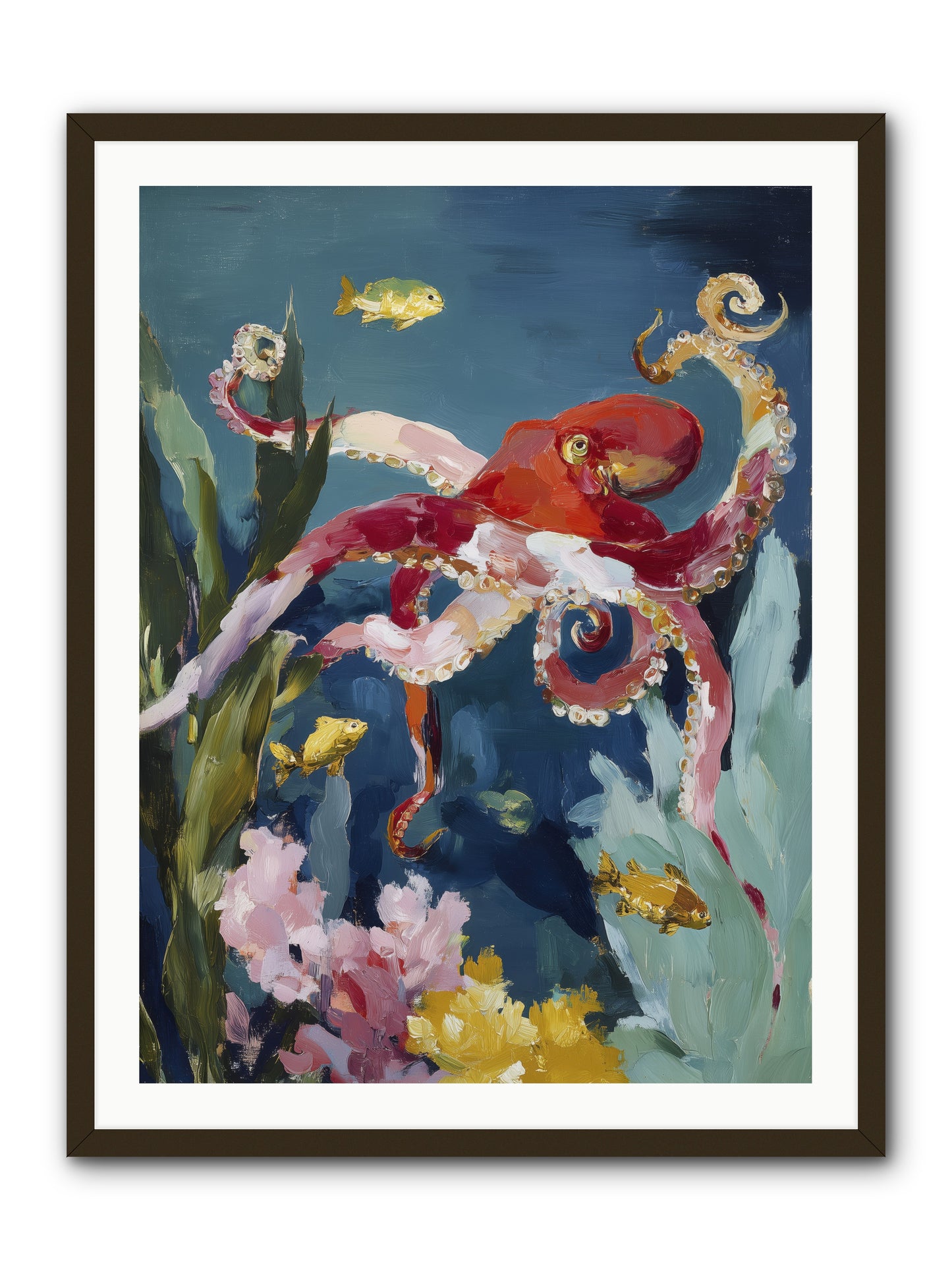 Liquid Ballrooms -- Framed Print - Black 30x40