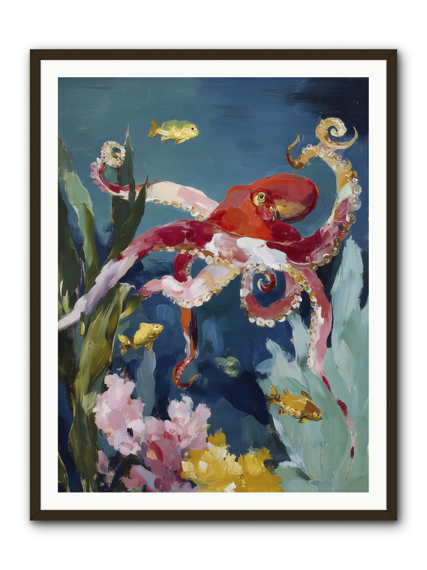 Liquid Ballrooms -- Framed Print - Black 36x48
