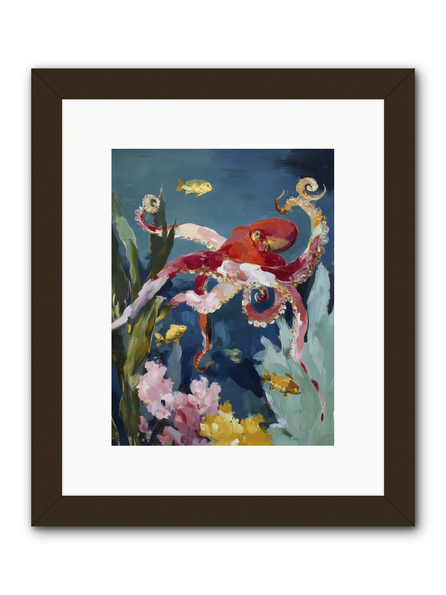 Liquid Ballrooms -- Framed Print - Black 9x12