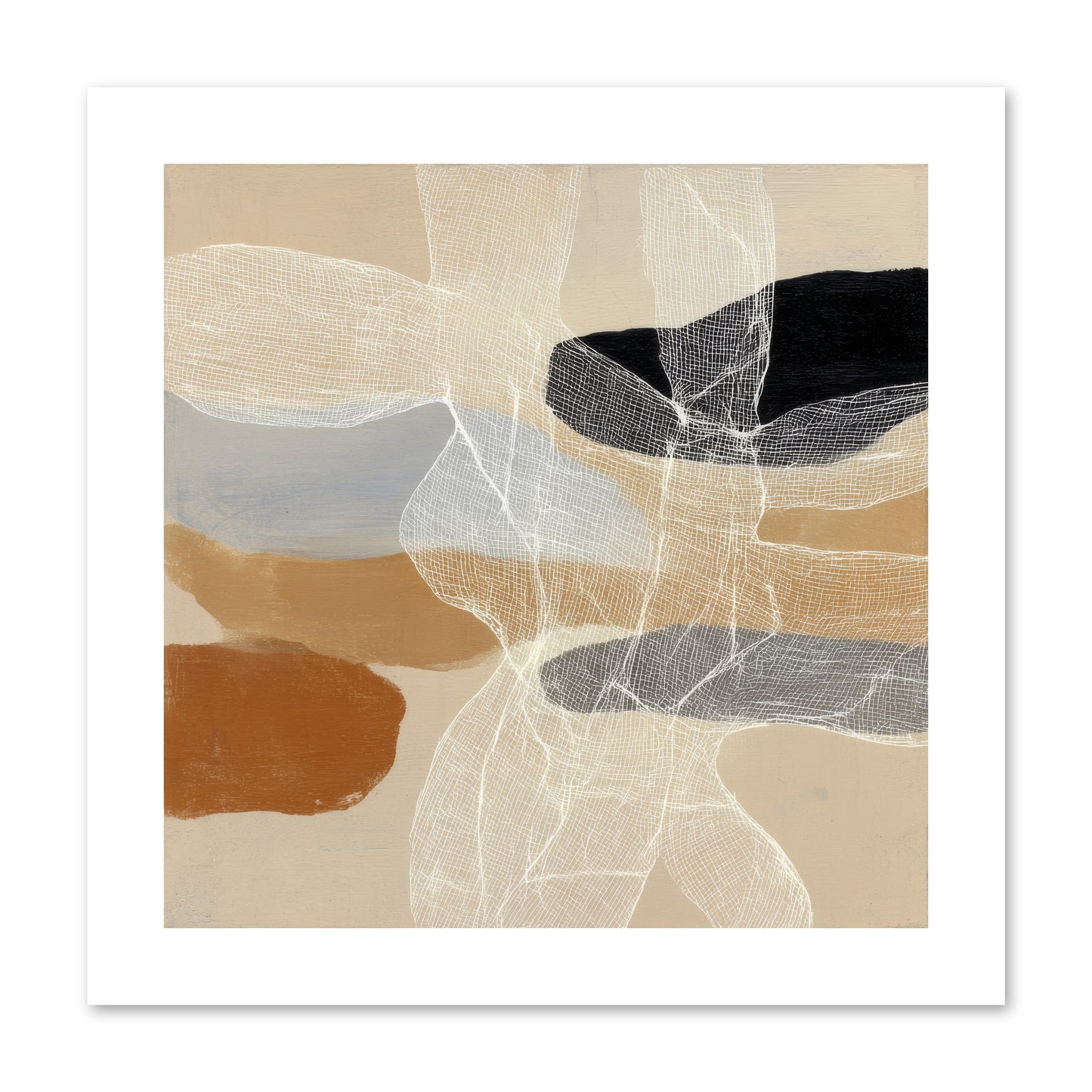 Liquid Silence -- Loose Canvas Print 10x10