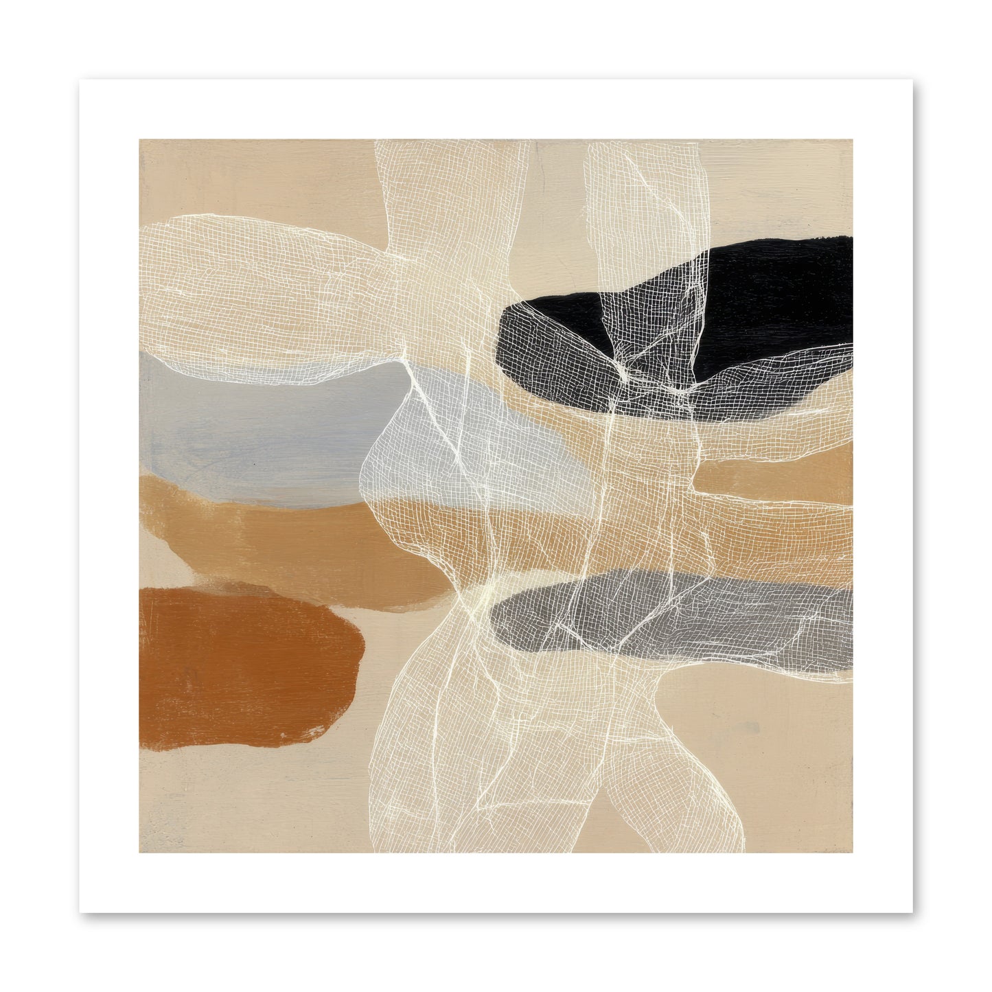 Liquid Silence -- Loose Canvas Print 12x12