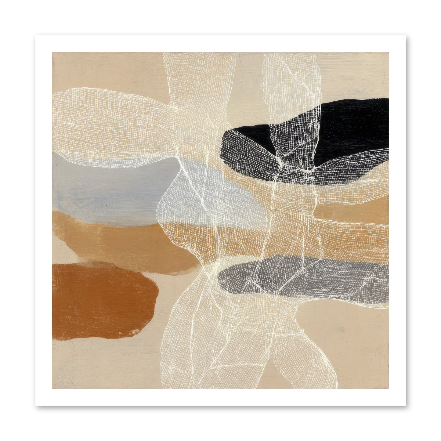 Liquid Silence -- Loose Canvas Print 20x20