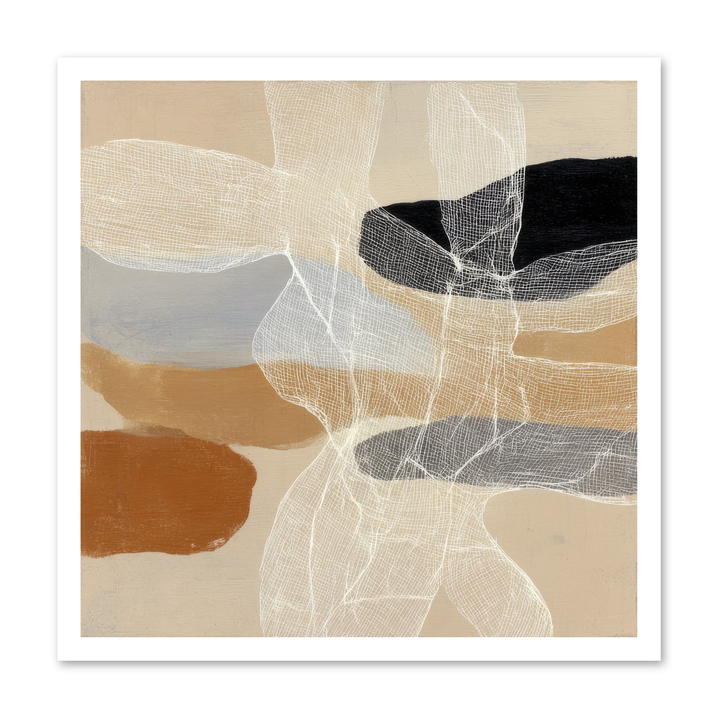 Liquid Silence -- Loose Canvas Print 24x24