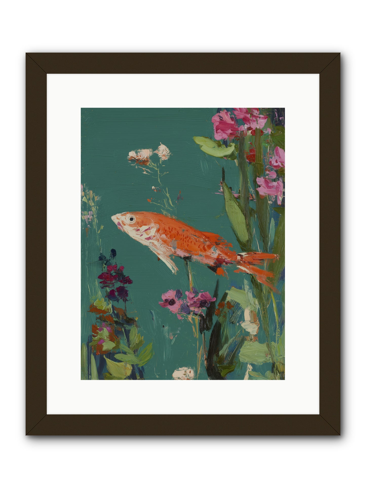 Liquid Sunshine -- Framed Print - Black 12x16