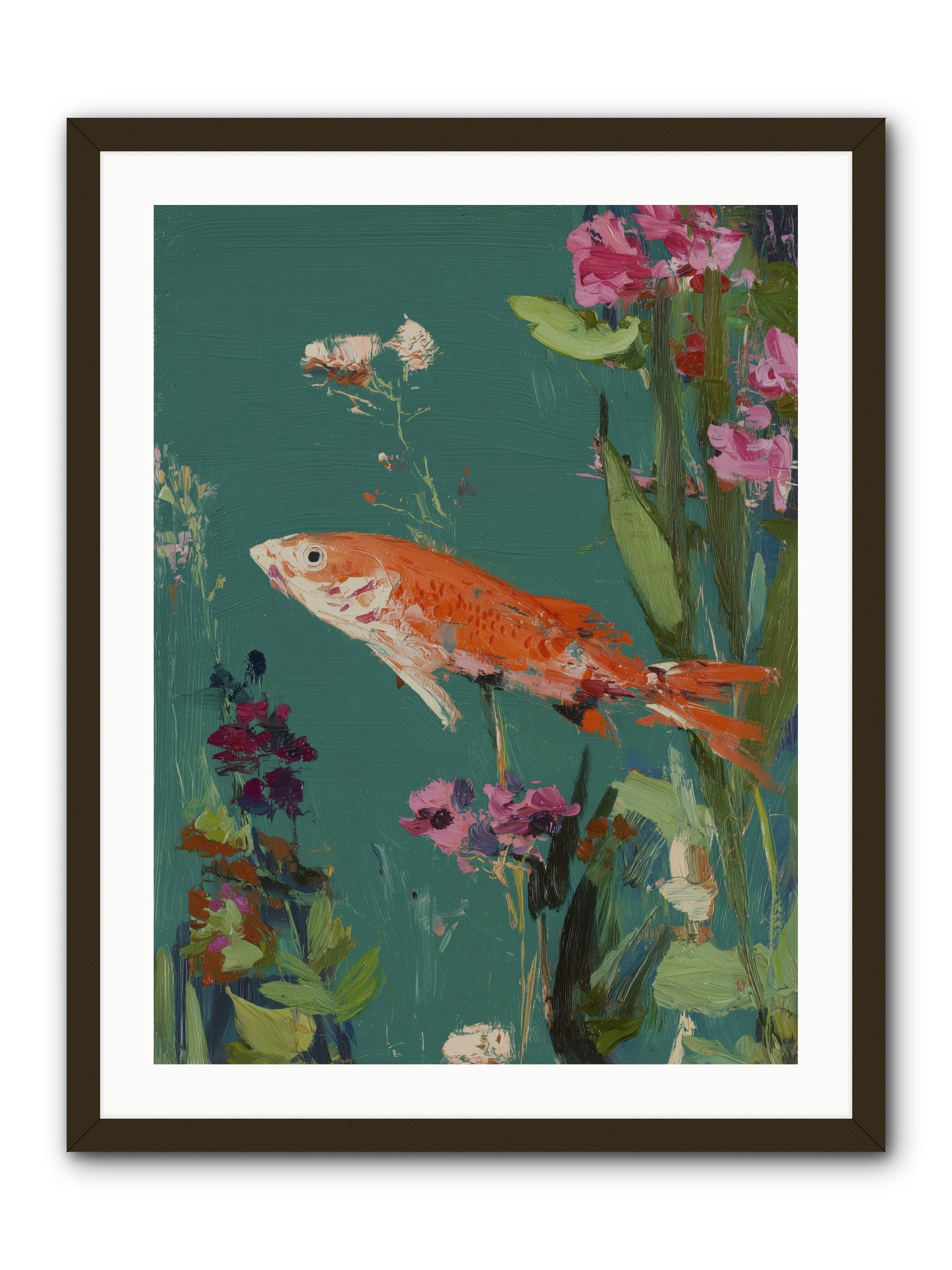 Liquid Sunshine -- Framed Print - Black 24x32