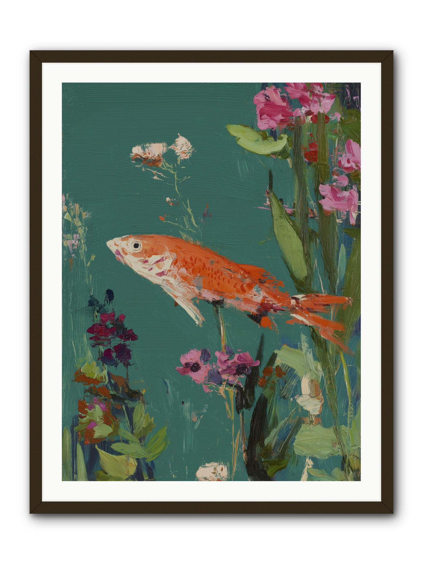 Liquid Sunshine -- Framed Print - Black 30x40