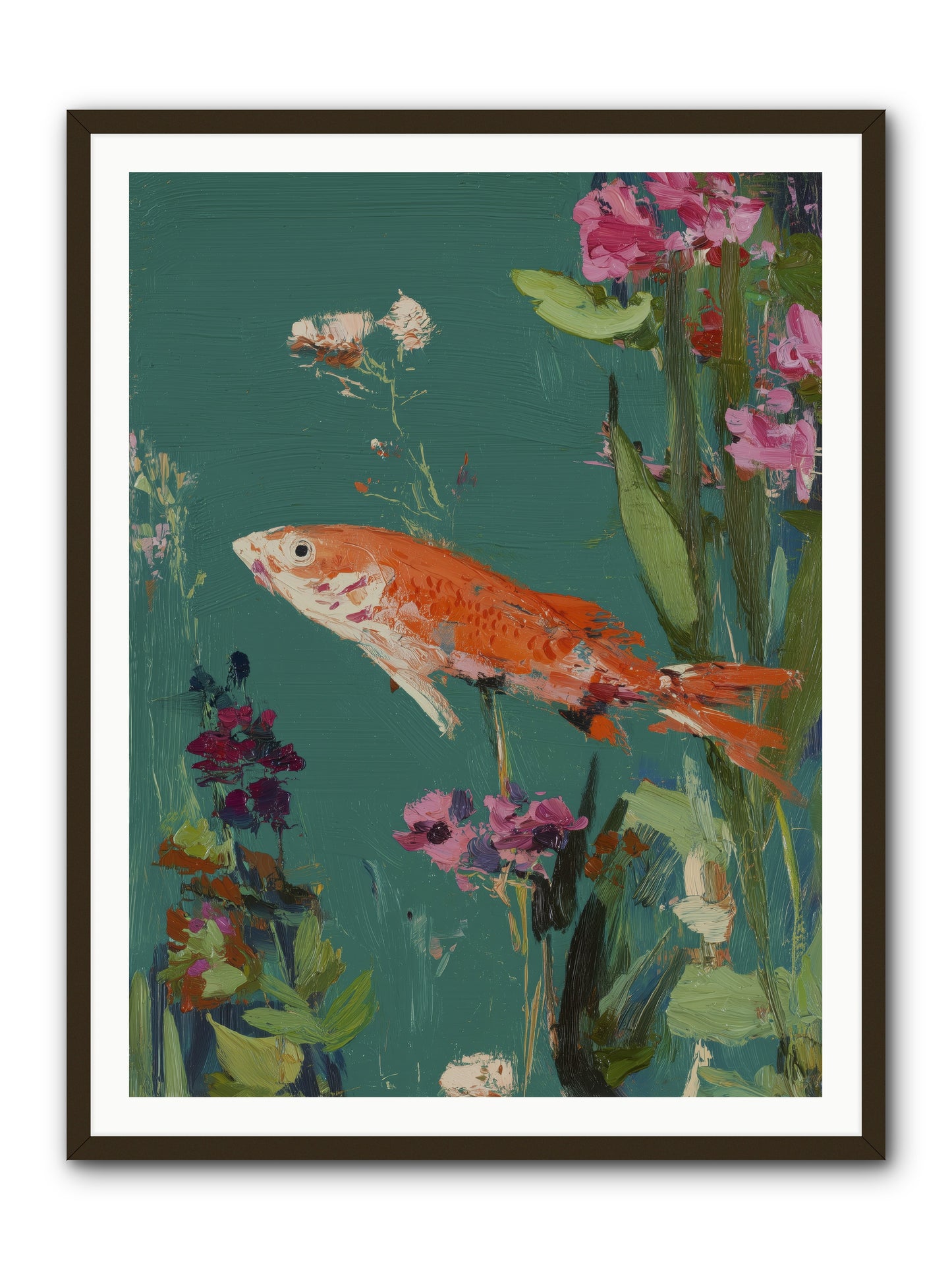 Liquid Sunshine -- Framed Print - Black 36x48