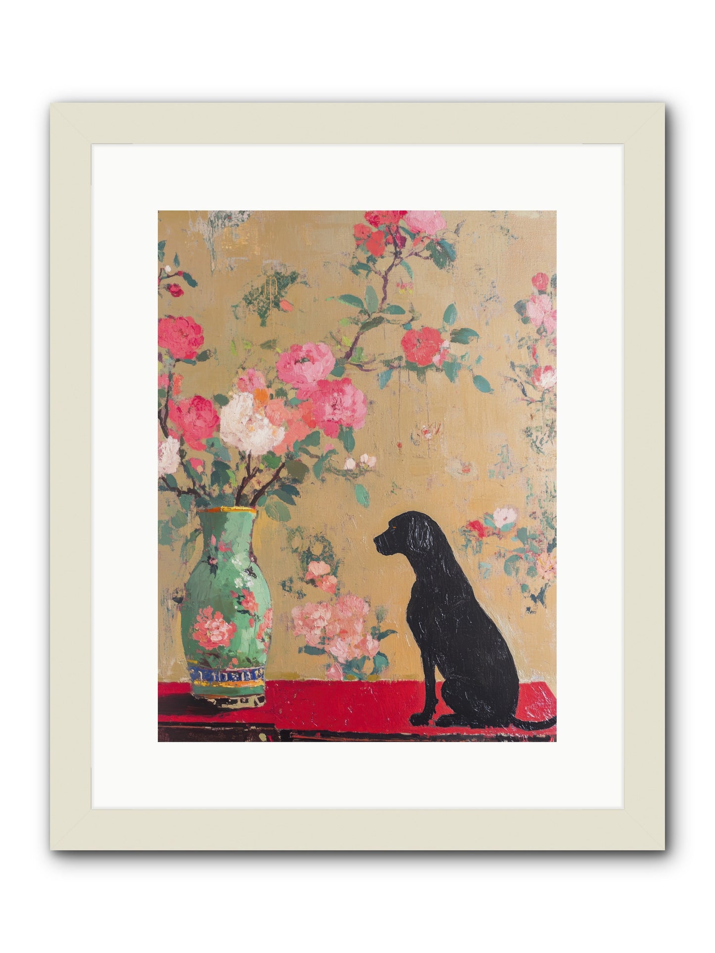 Little Bear -- Framed Print - White 12x16