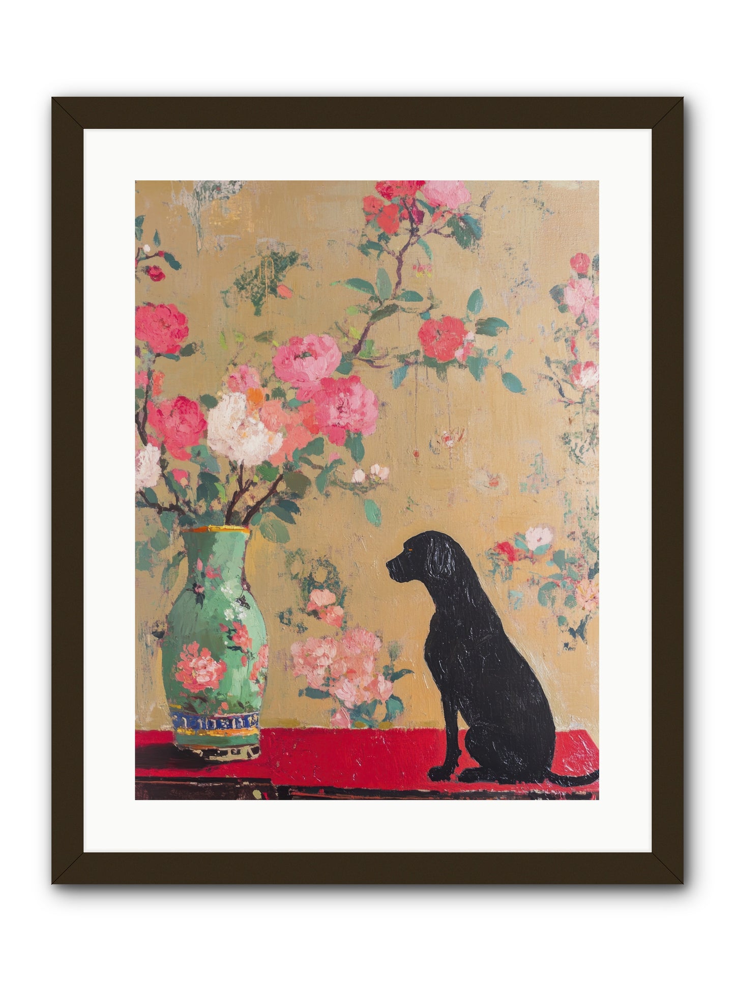 Little Bear -- Framed Print - Black 18x24