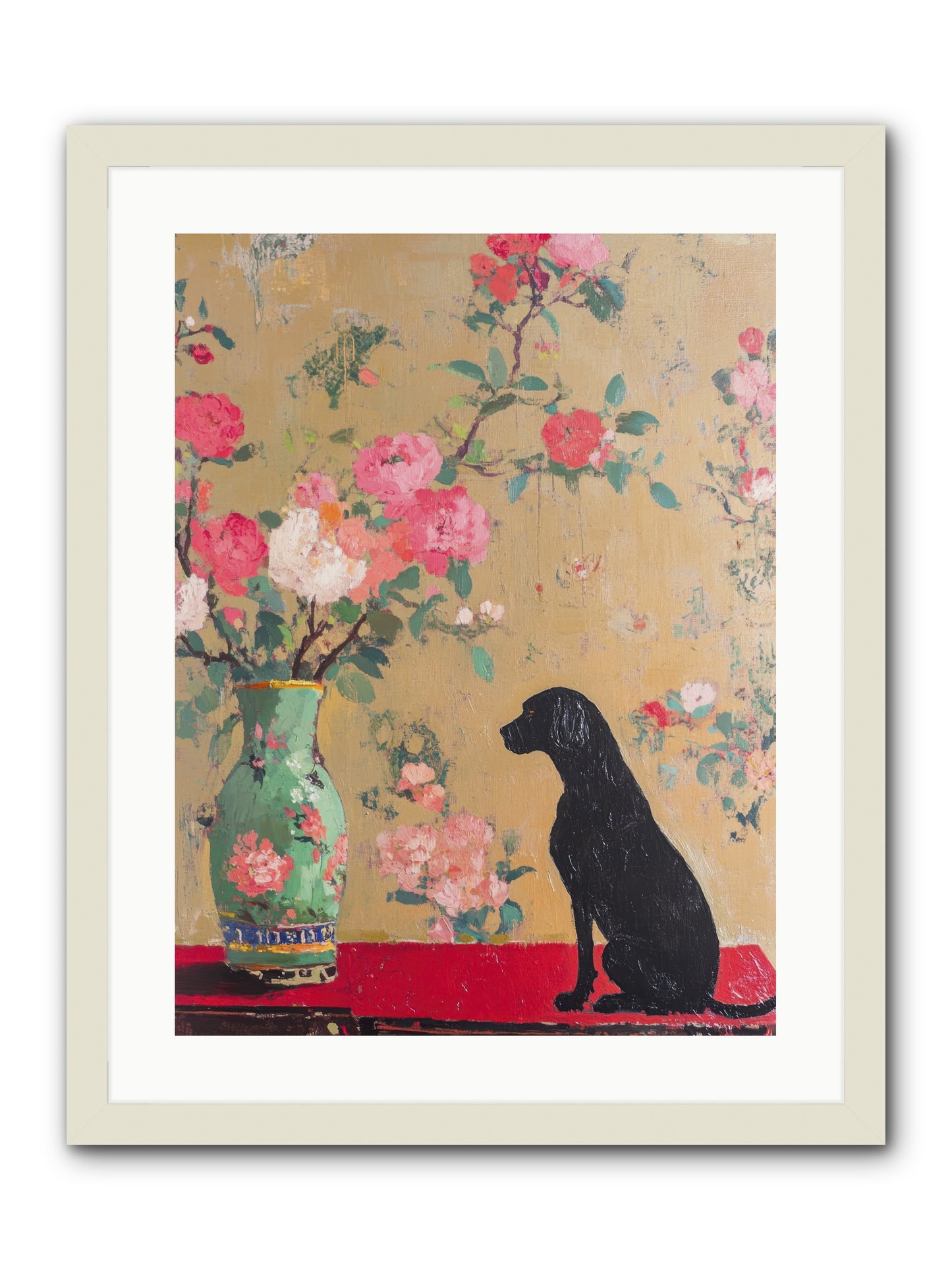 Little Bear -- Framed Print - White 18x24