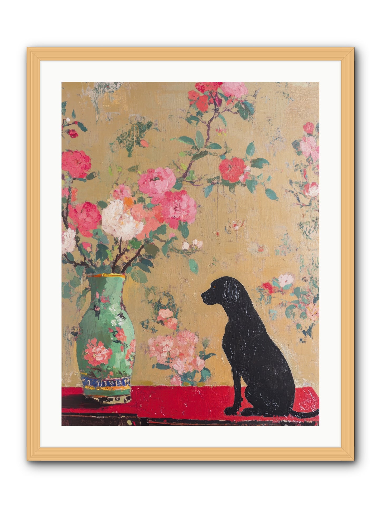 Little Bear -- Framed Print - Natural 24x32