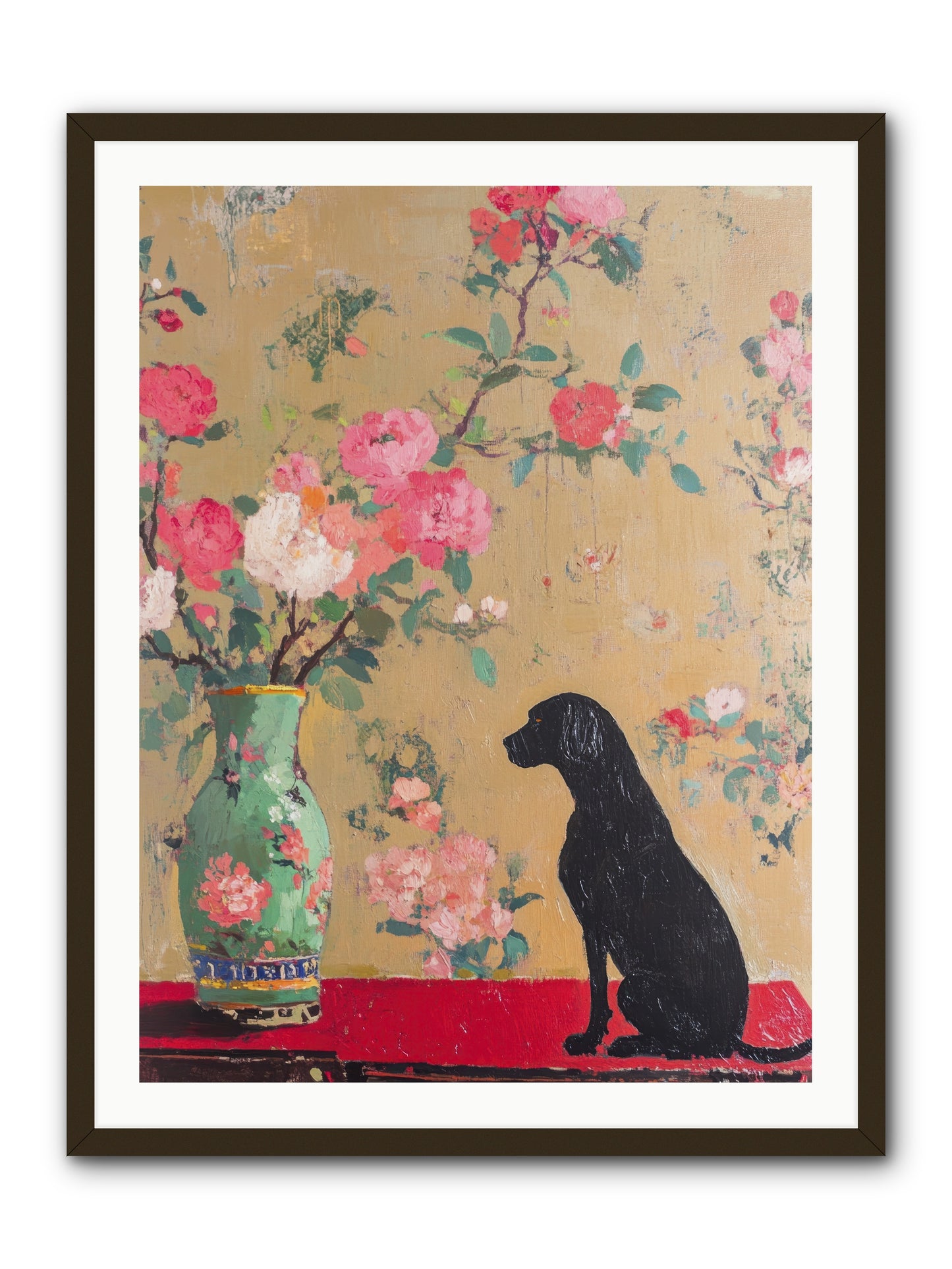 Little Bear -- Framed Print - Black 30x40