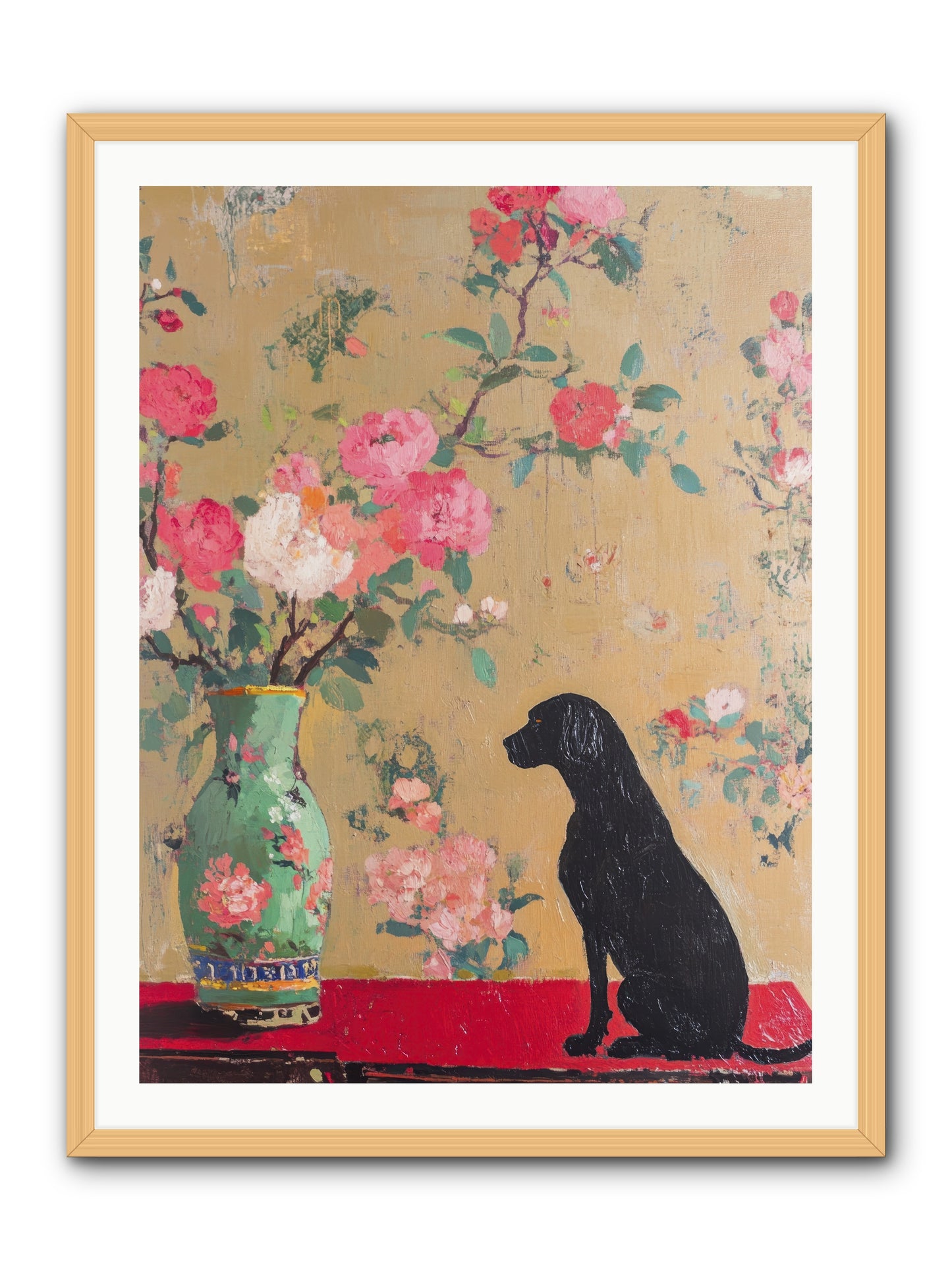 Little Bear -- Framed Print - Natural 30x40