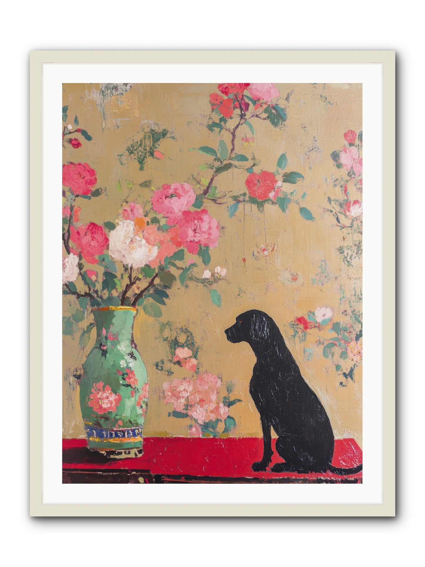 Little Bear -- Framed Print - White 30x40