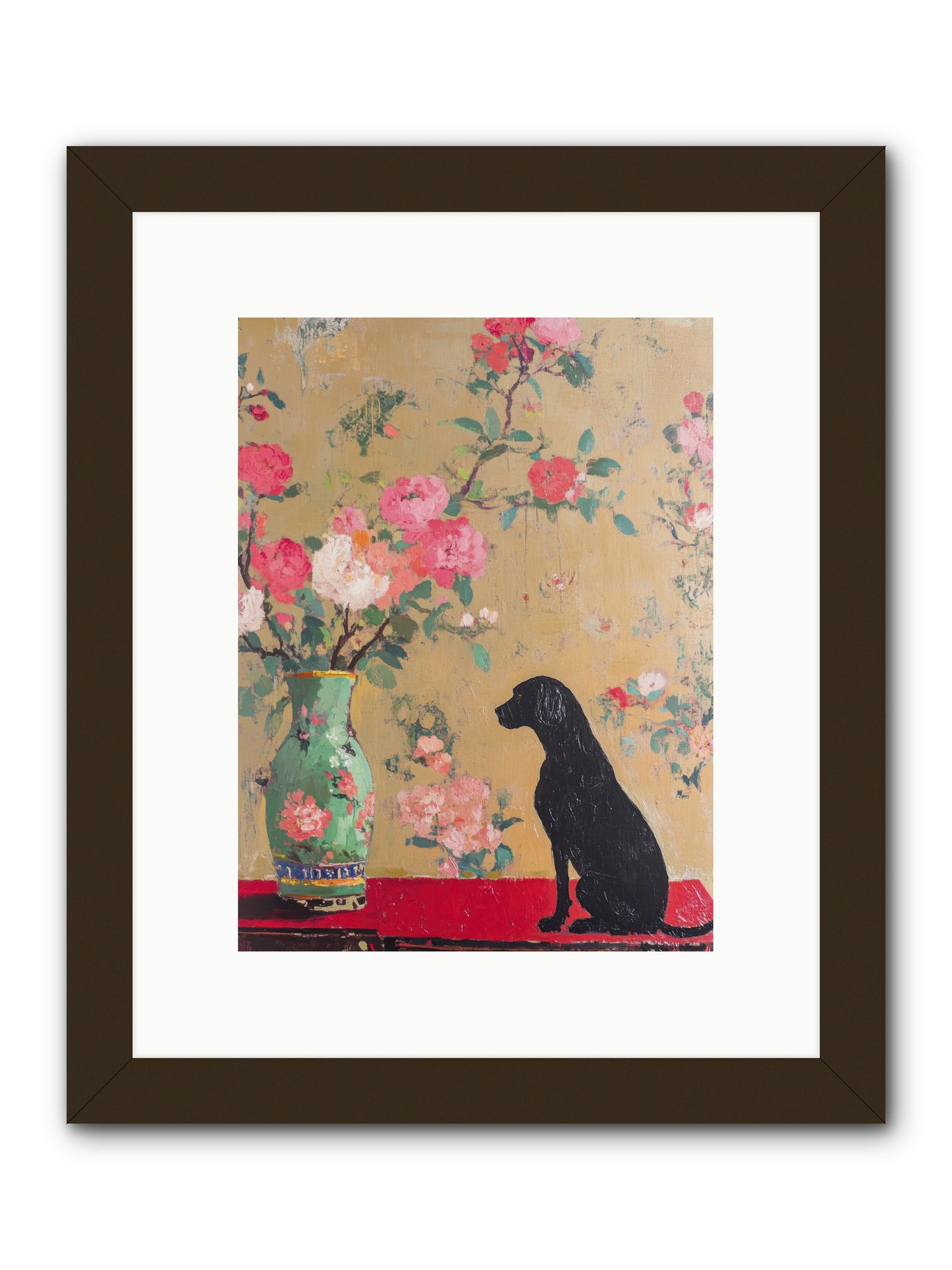 Little Bear -- Framed Print - Black 9x12