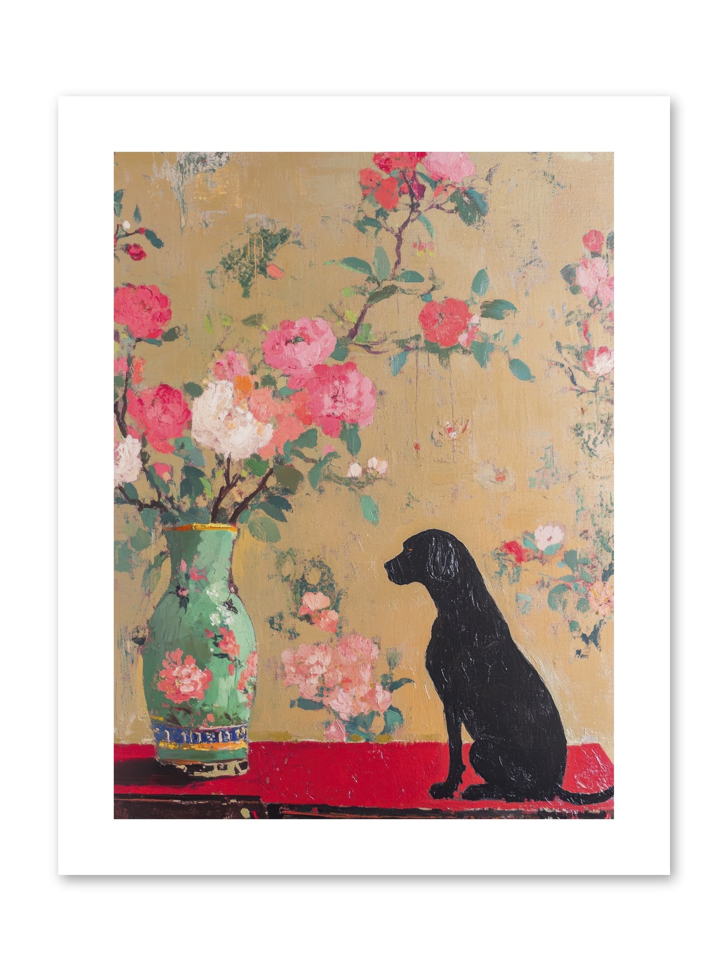 Little Bear -- Loose Canvas Print 9x12