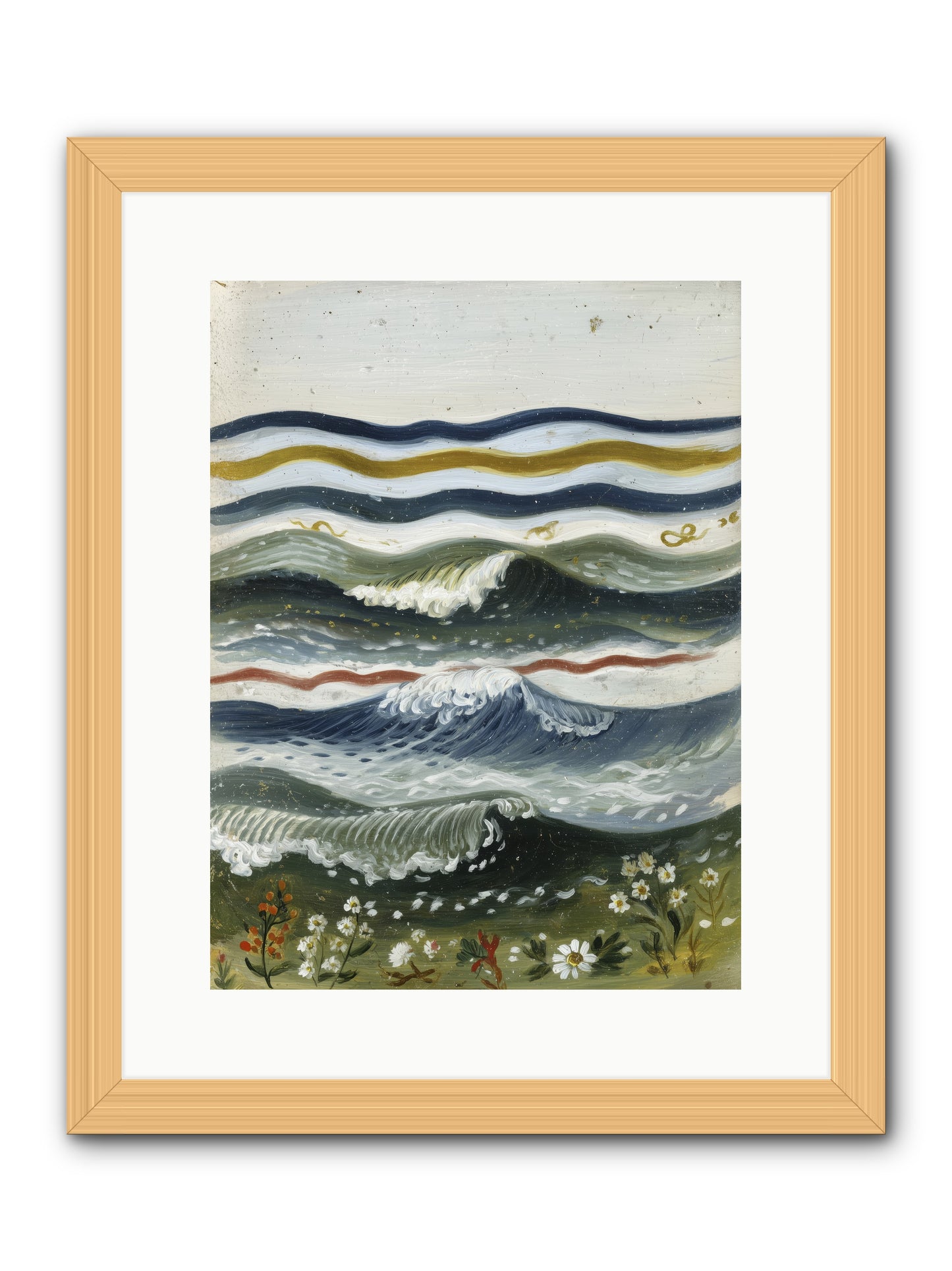 Living Tapestry -- Framed Print - Natural 12x16
